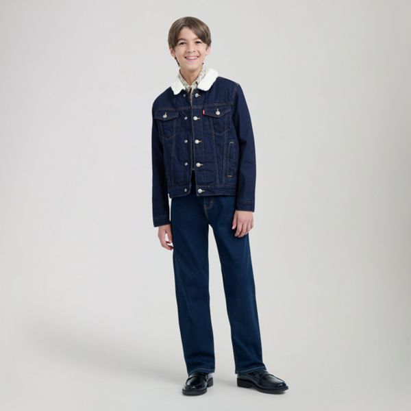Sherpa Trucker Jacket Big Boys 8-20 — Pearson