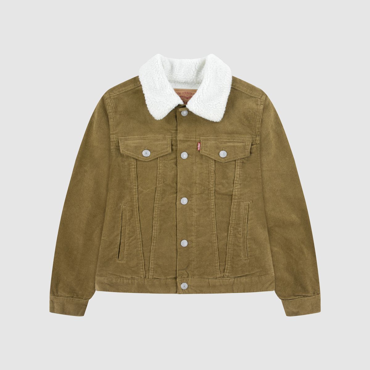 Corduroy Trucker Jacket Big Boys 8-20 — Woodlet - Brown