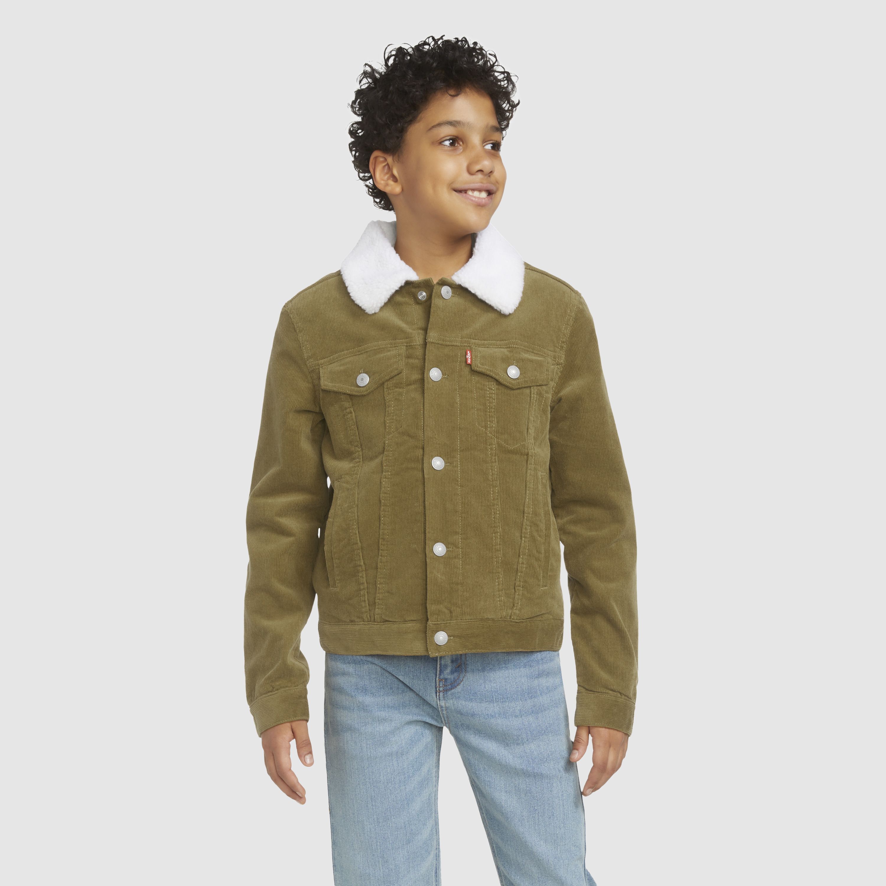 Corduroy Trucker Jacket Big Boys 8-20 2