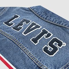 Trucker Jacket With Patches Big Boys 8-20 — Bristol - Blue 3