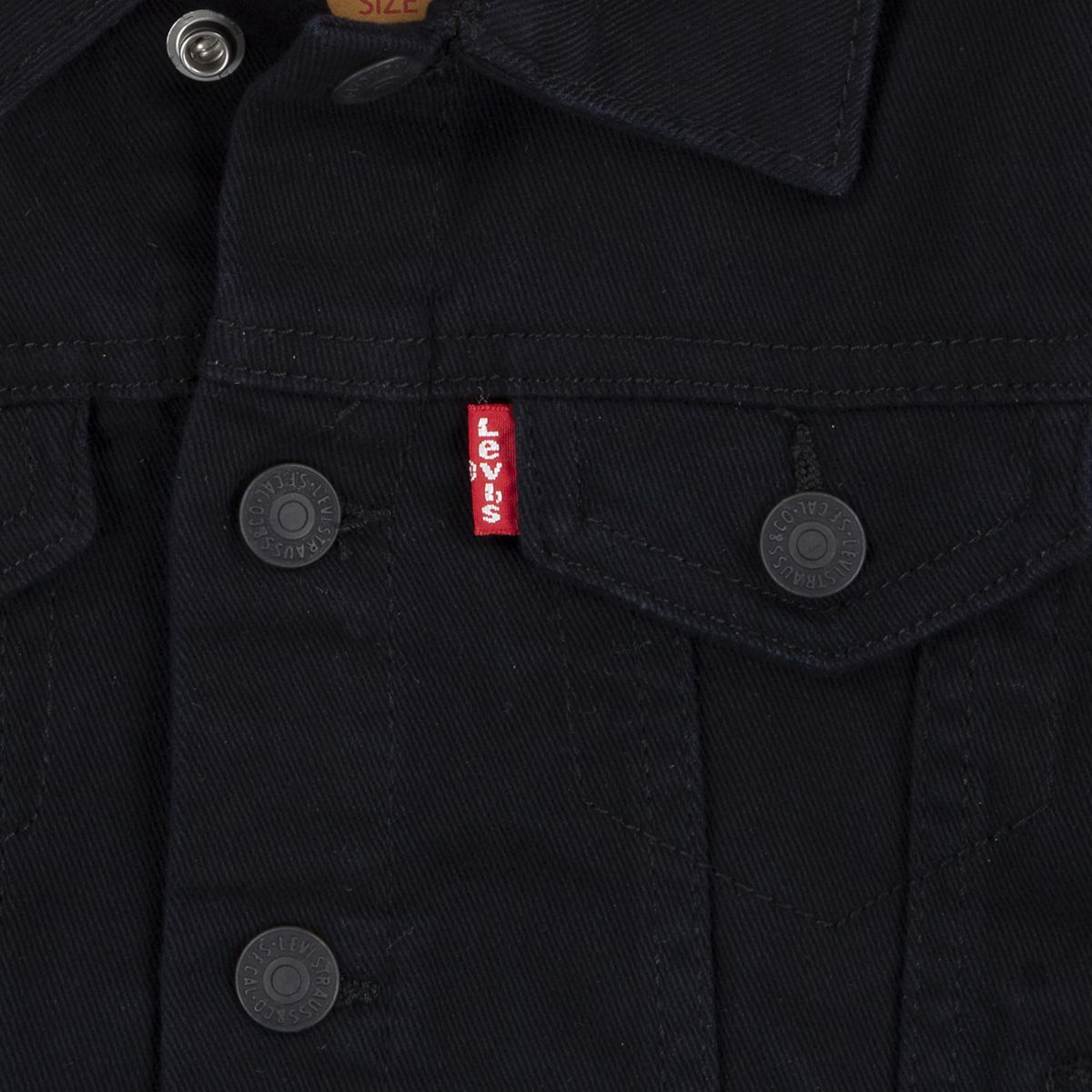 Trucker Jacket Toddler Boys 2T-4T — Black