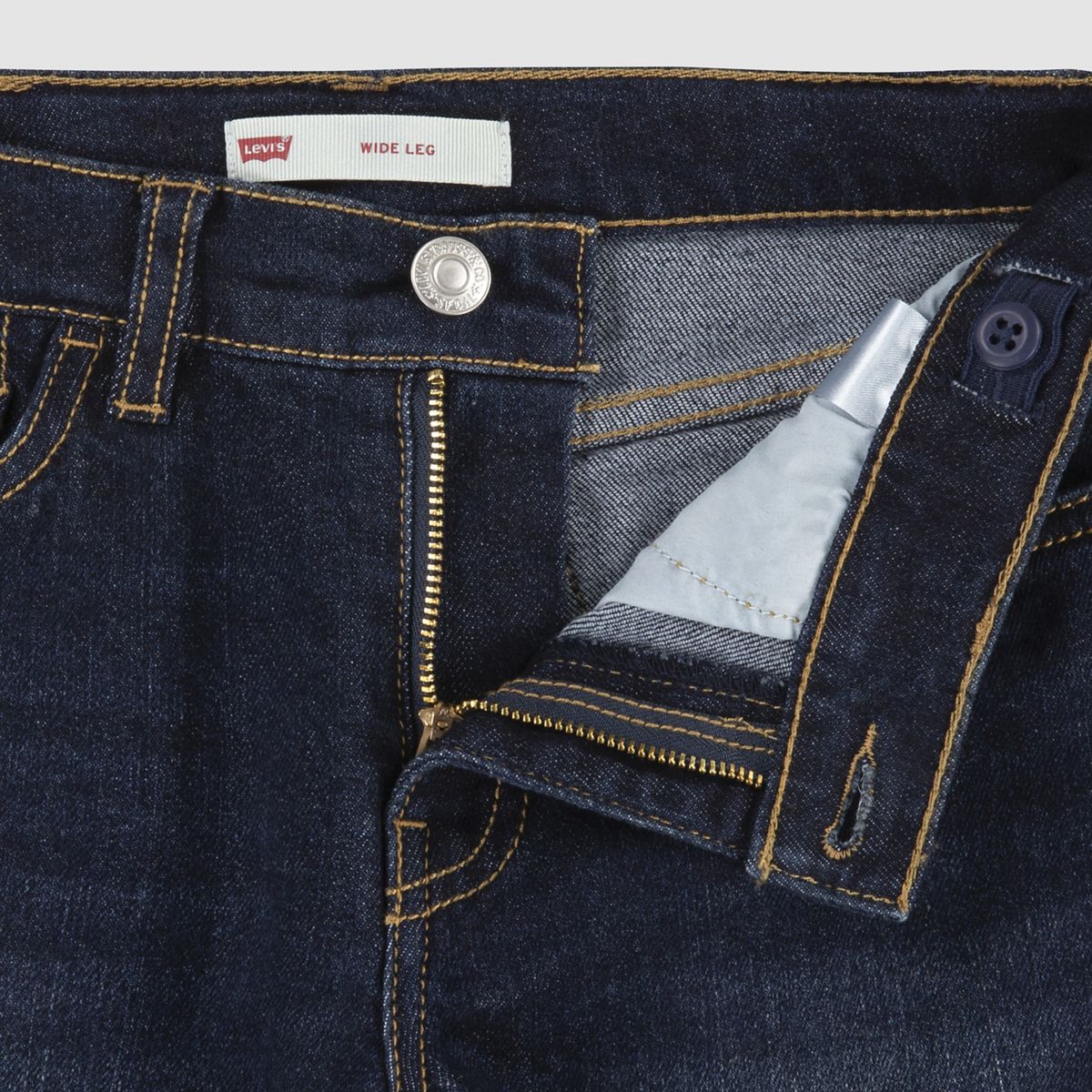 Wide Leg Jeans Big Girls 7-16 — Legacy - Dark Blue