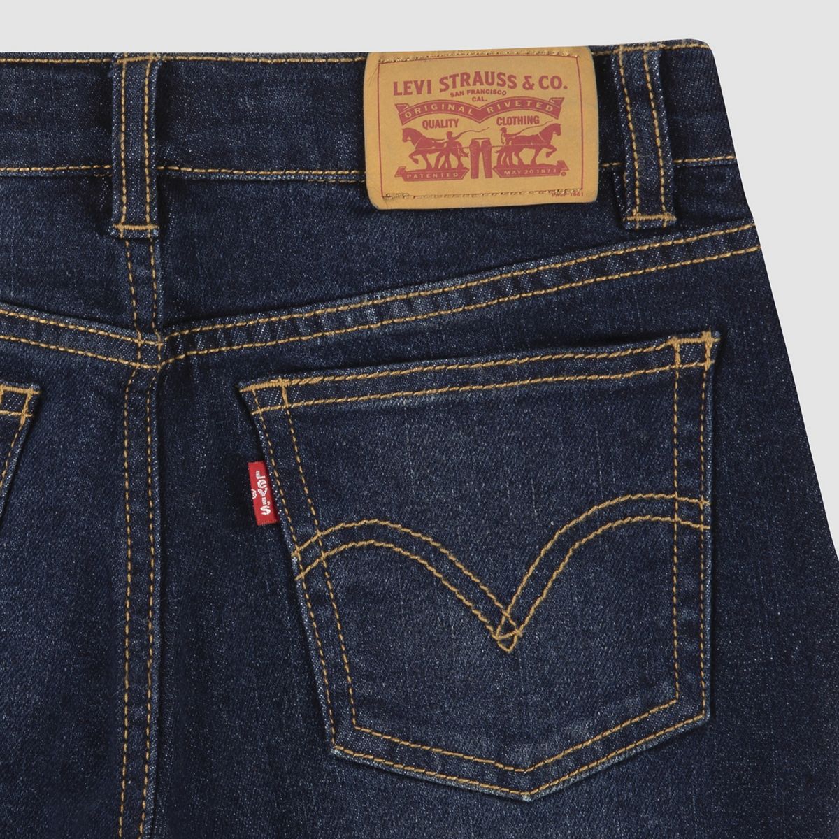 Wide Leg Jeans Big Girls 7-16 — Legacy - Dark Blue