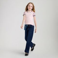 Wide Leg Jeans Big Girls 7-16 — Legacy - Dark Blue 2