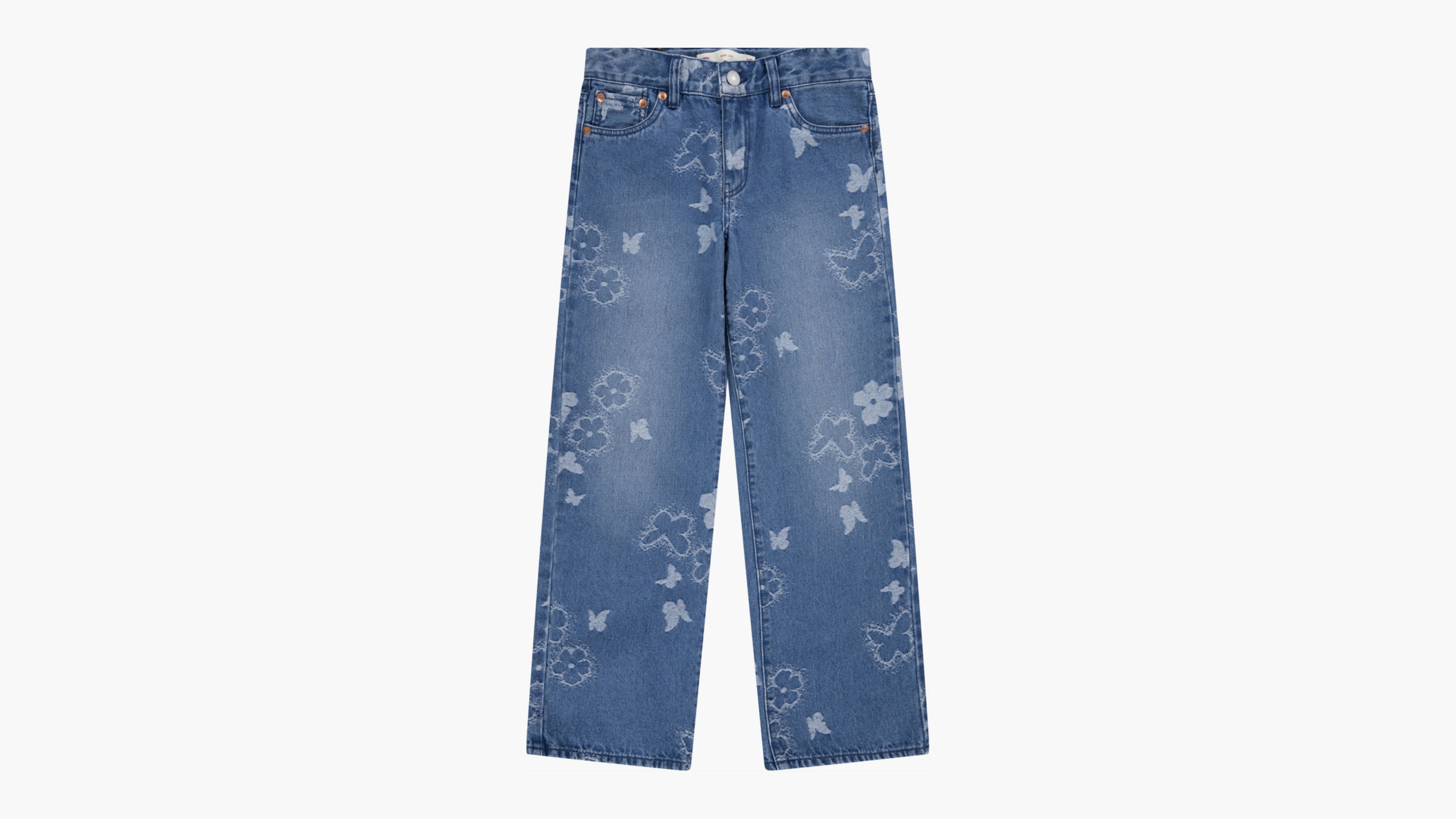 Butterfly Wide Leg Big Girls 7-16 1