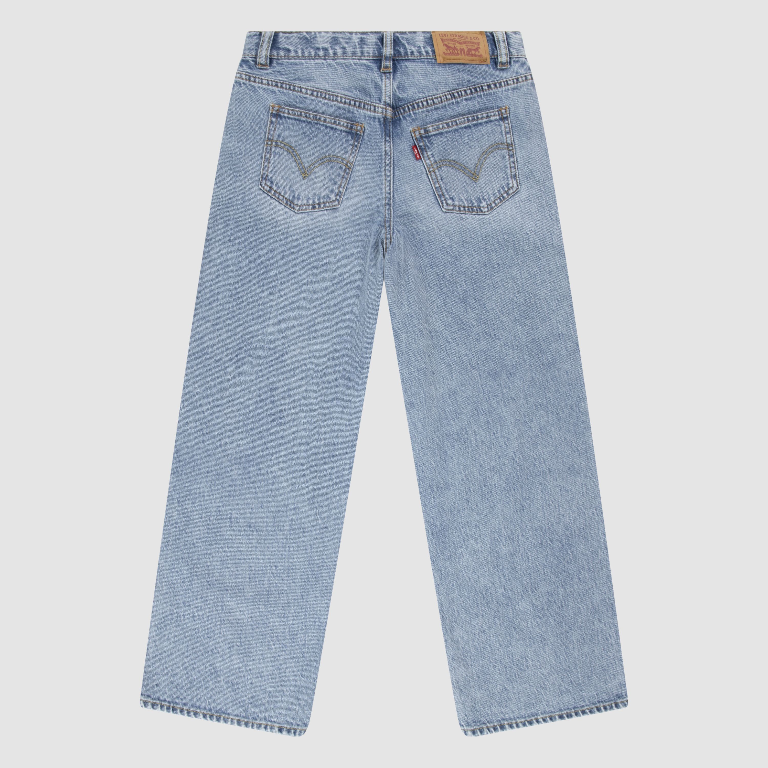 High Rise Baggy Jeans Big Girls 7-16 6