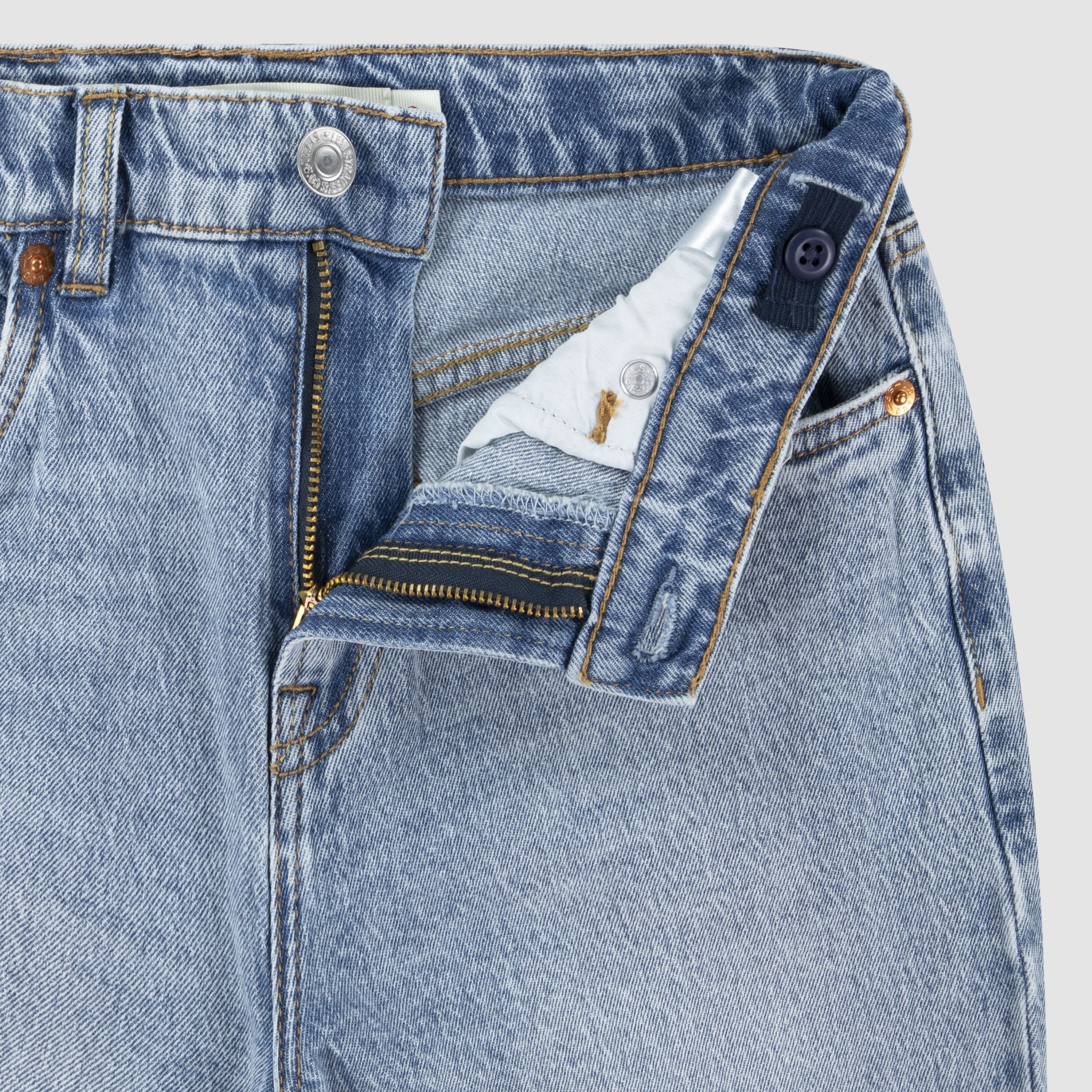 High Rise Baggy Jeans Big Girls 7-16 7