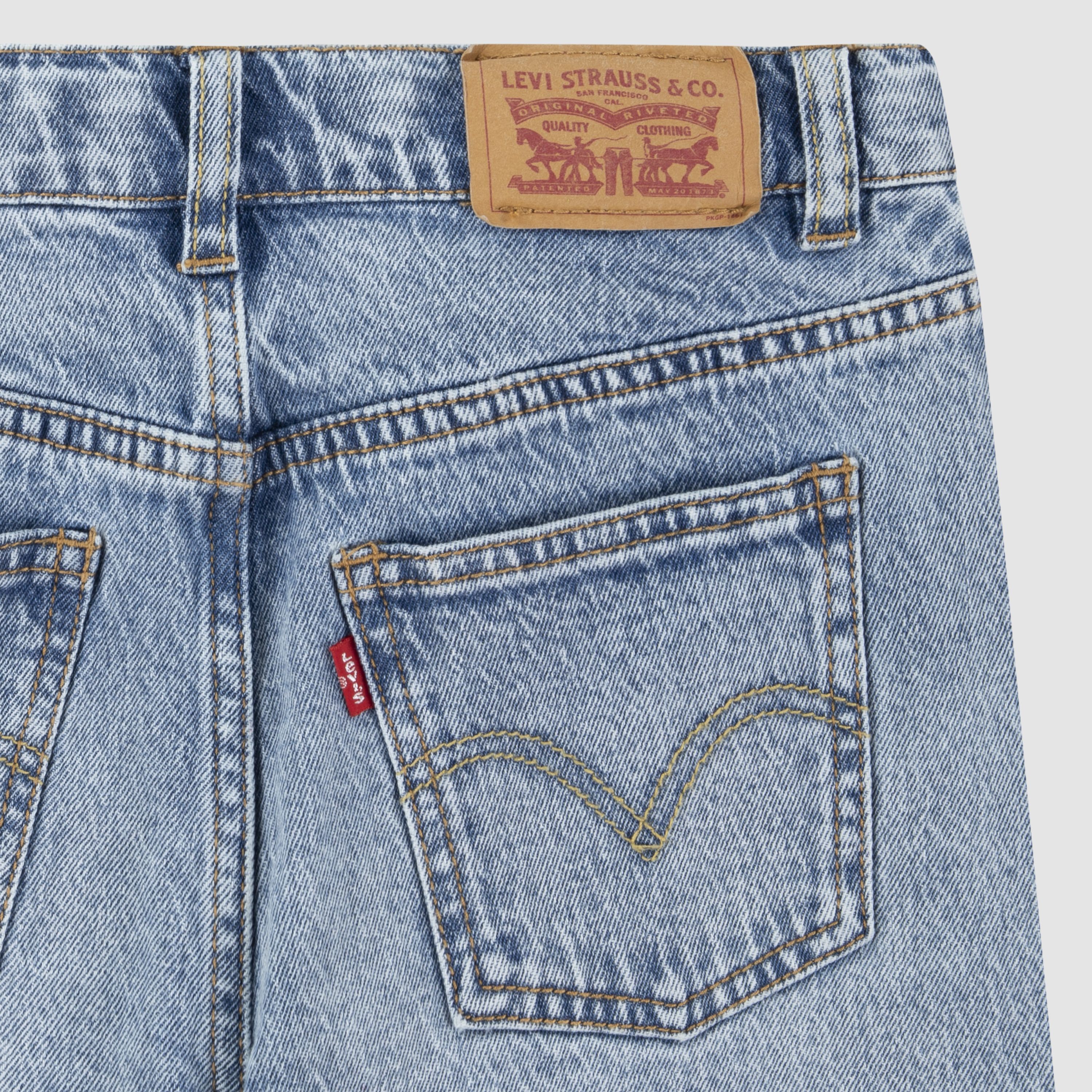 High Rise Baggy Jeans Big Girls 7-16 8