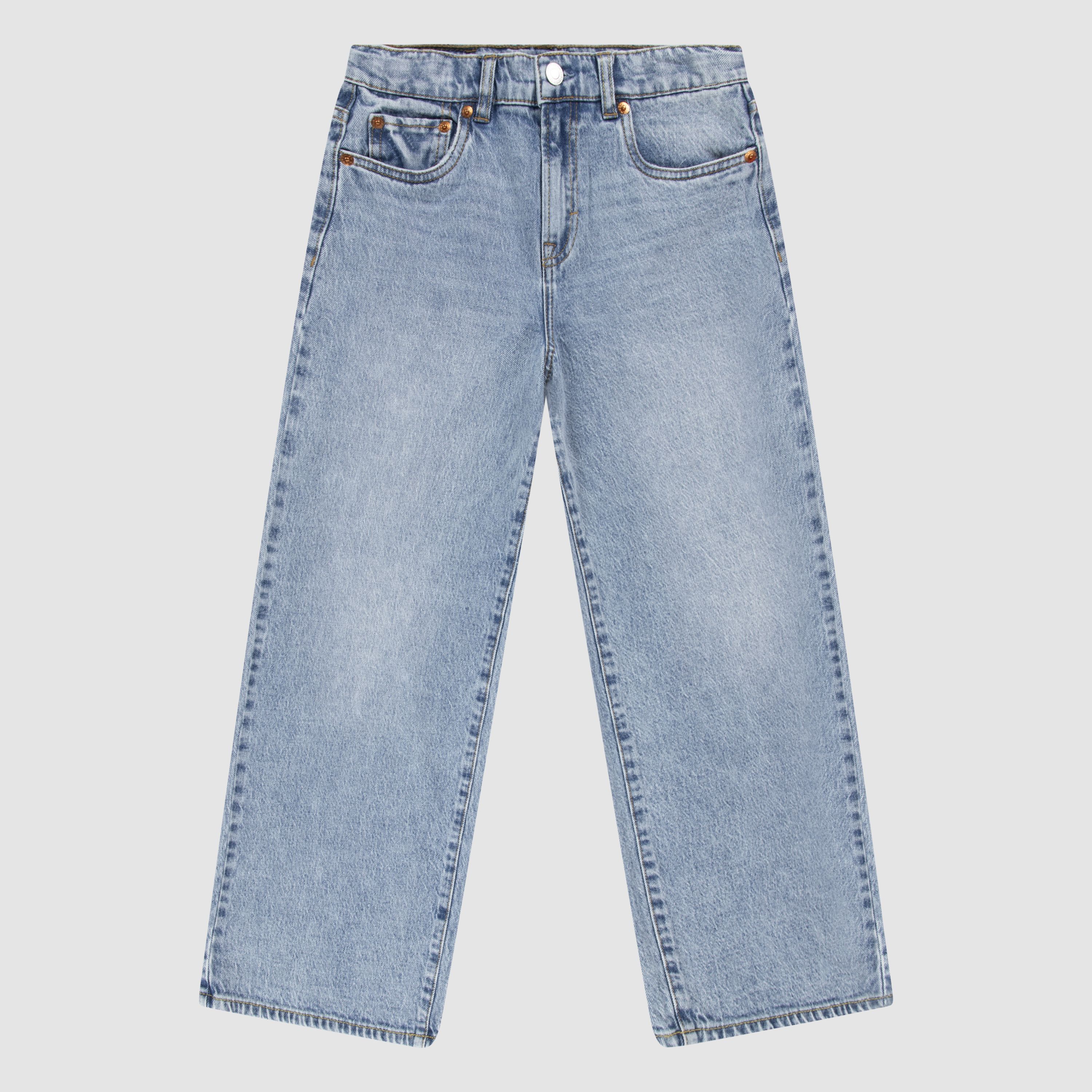 High Rise Baggy Jeans Big Girls 7-16 5