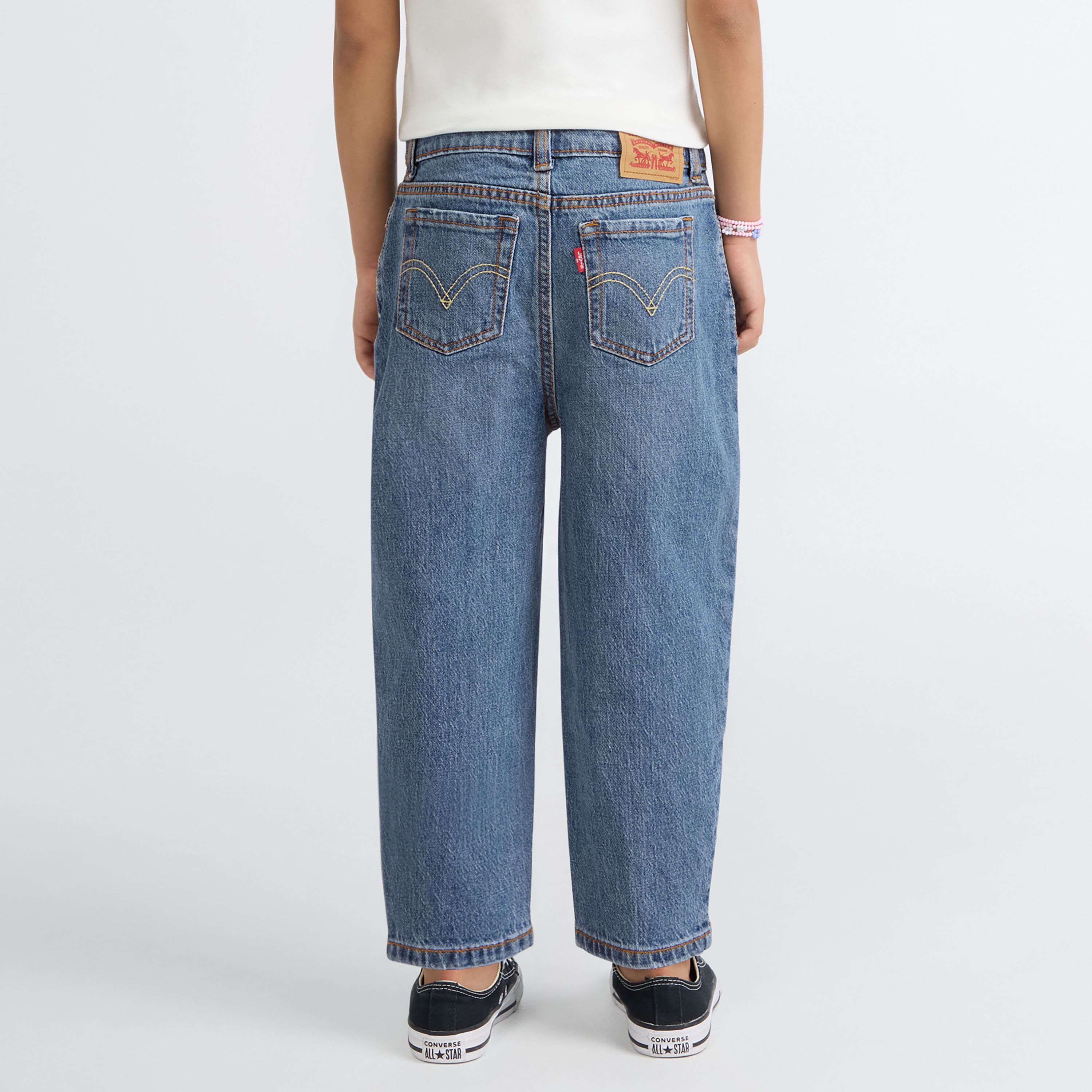 Baggy Barrel Jeans Little Girls 4-6 4