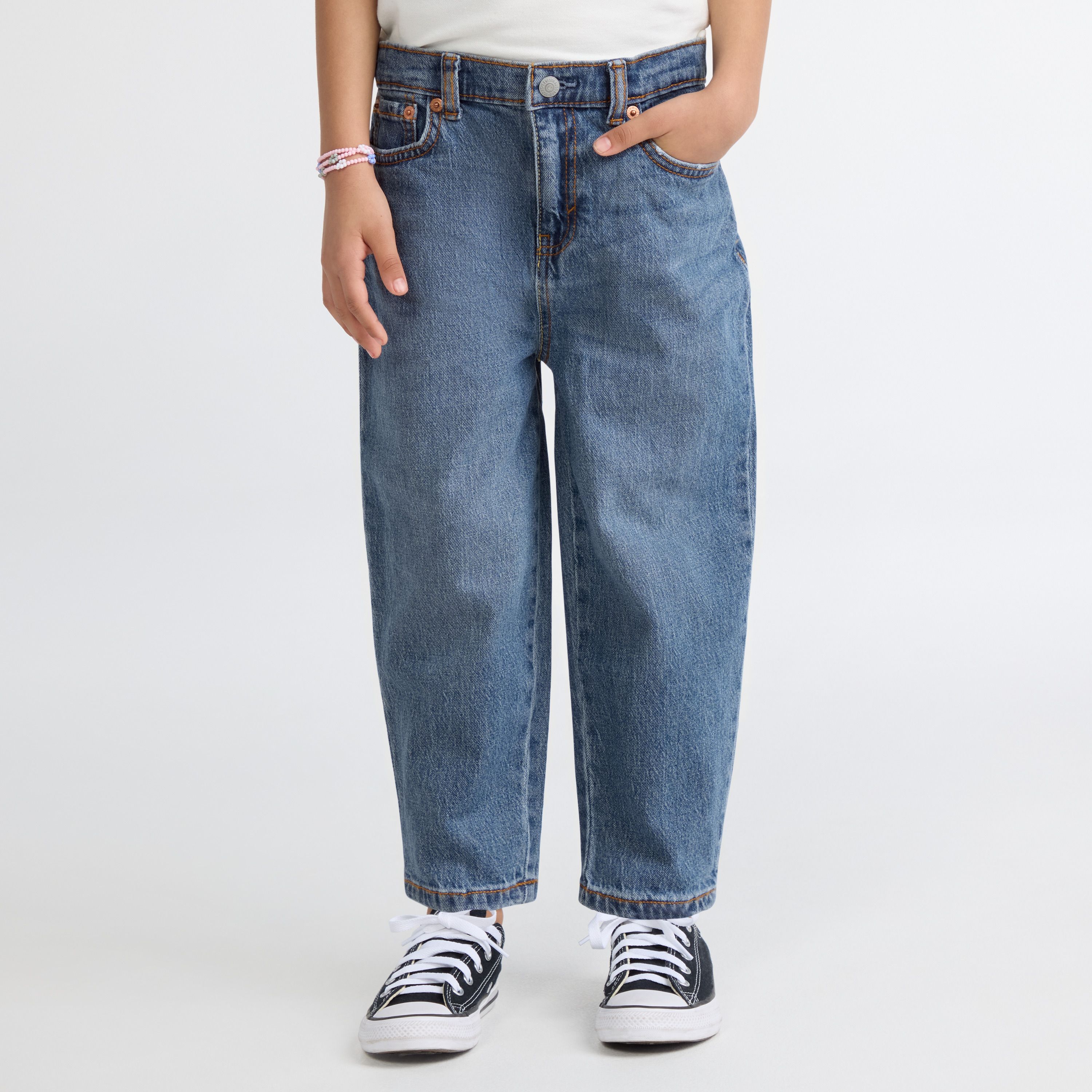 Baggy Barrel Jeans Little Girls 4-6 10