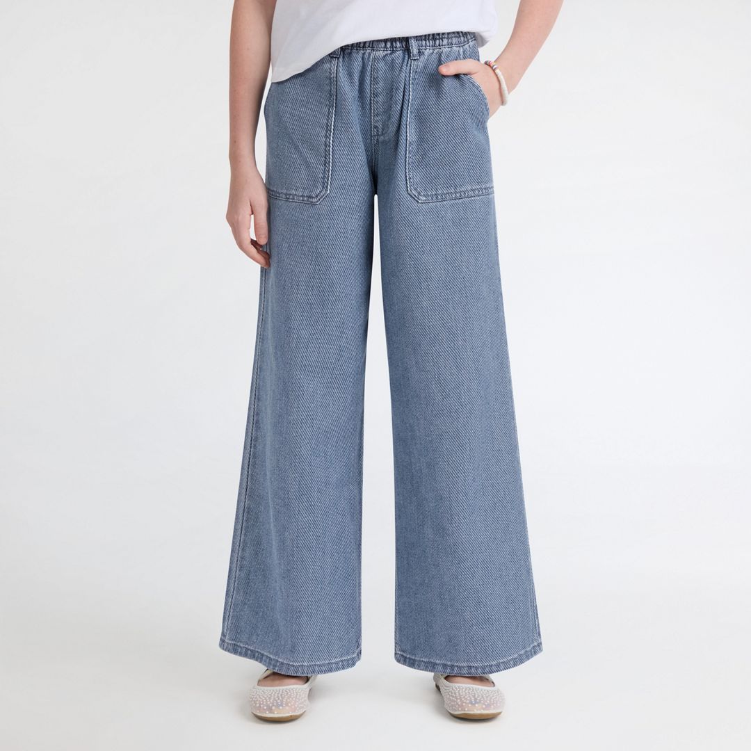 Levi's High Rise Baggy Twill Pants Big Girls 7-16 L