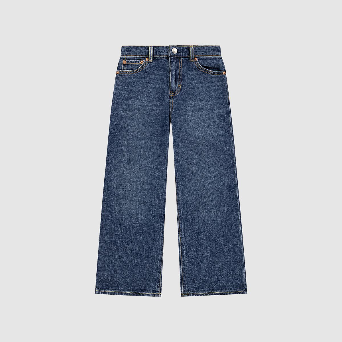 High Rise Baggy Jeans Little Girls 4-6X — Pacific Highway - Blue