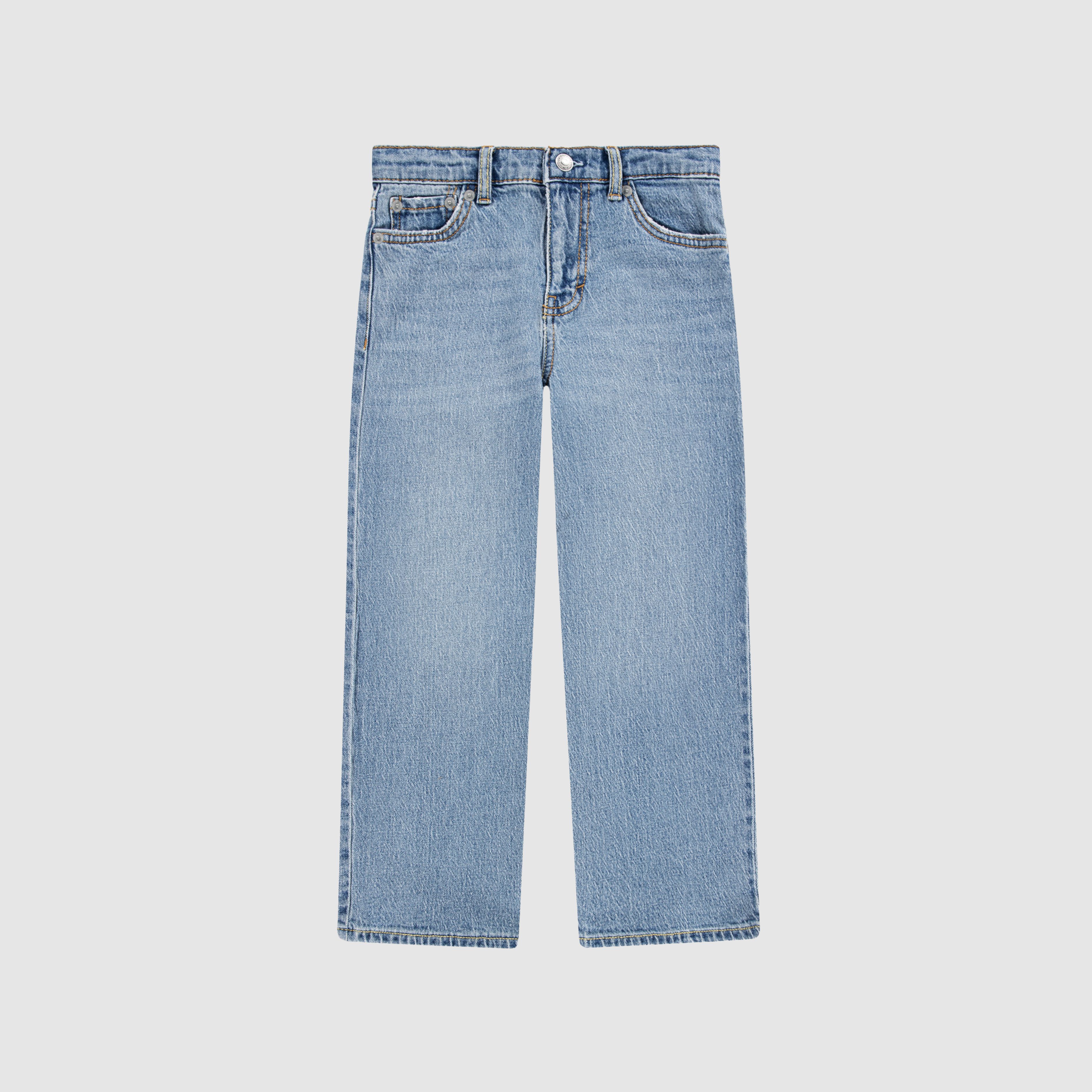 High Rise Baggy Denim Jeans Little Girls 4-6 6