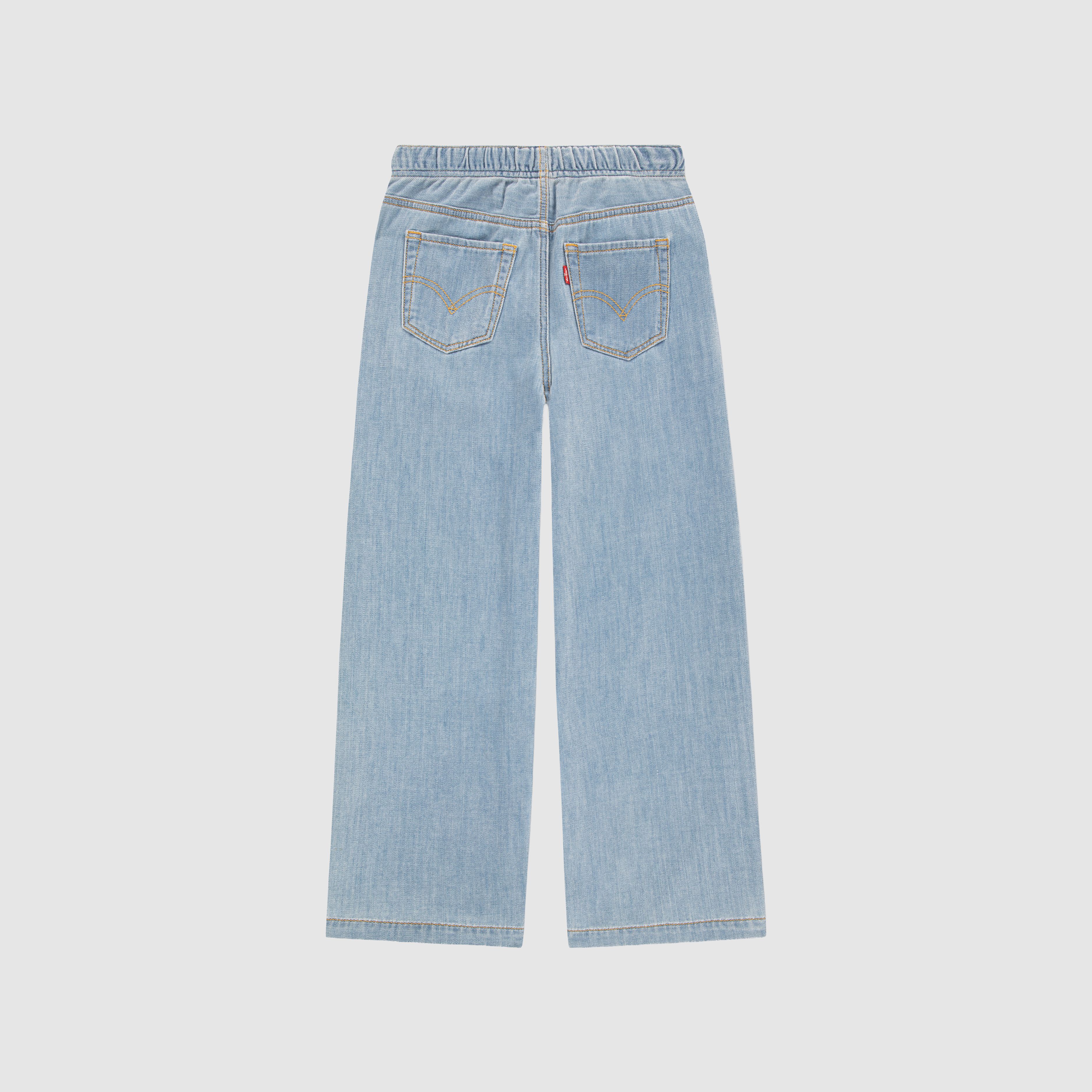 Luxe High Rise Baggy Denim Pants Big Girls 7-16 2