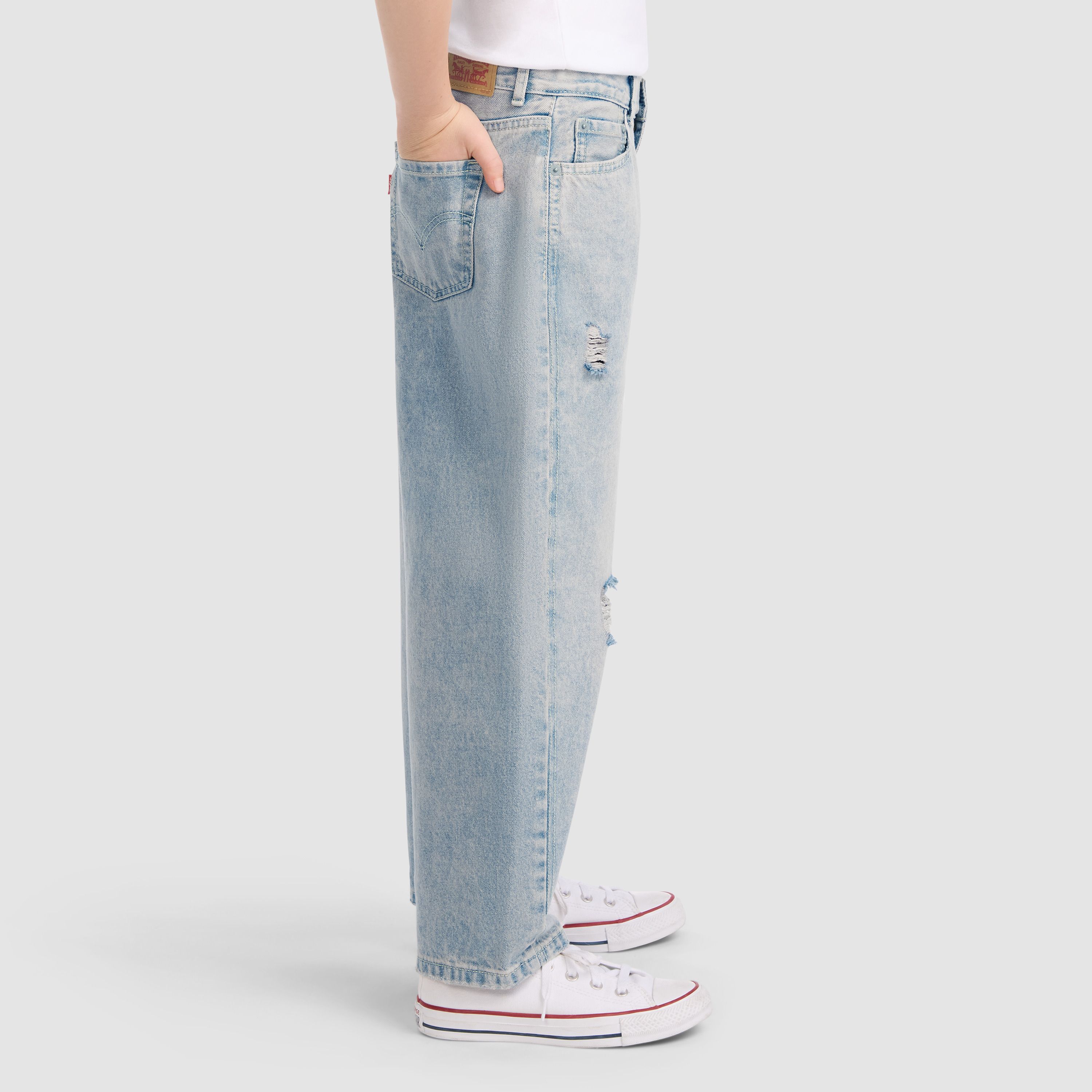 Baggy Barrel Big Girls 7-16 Jeans 5