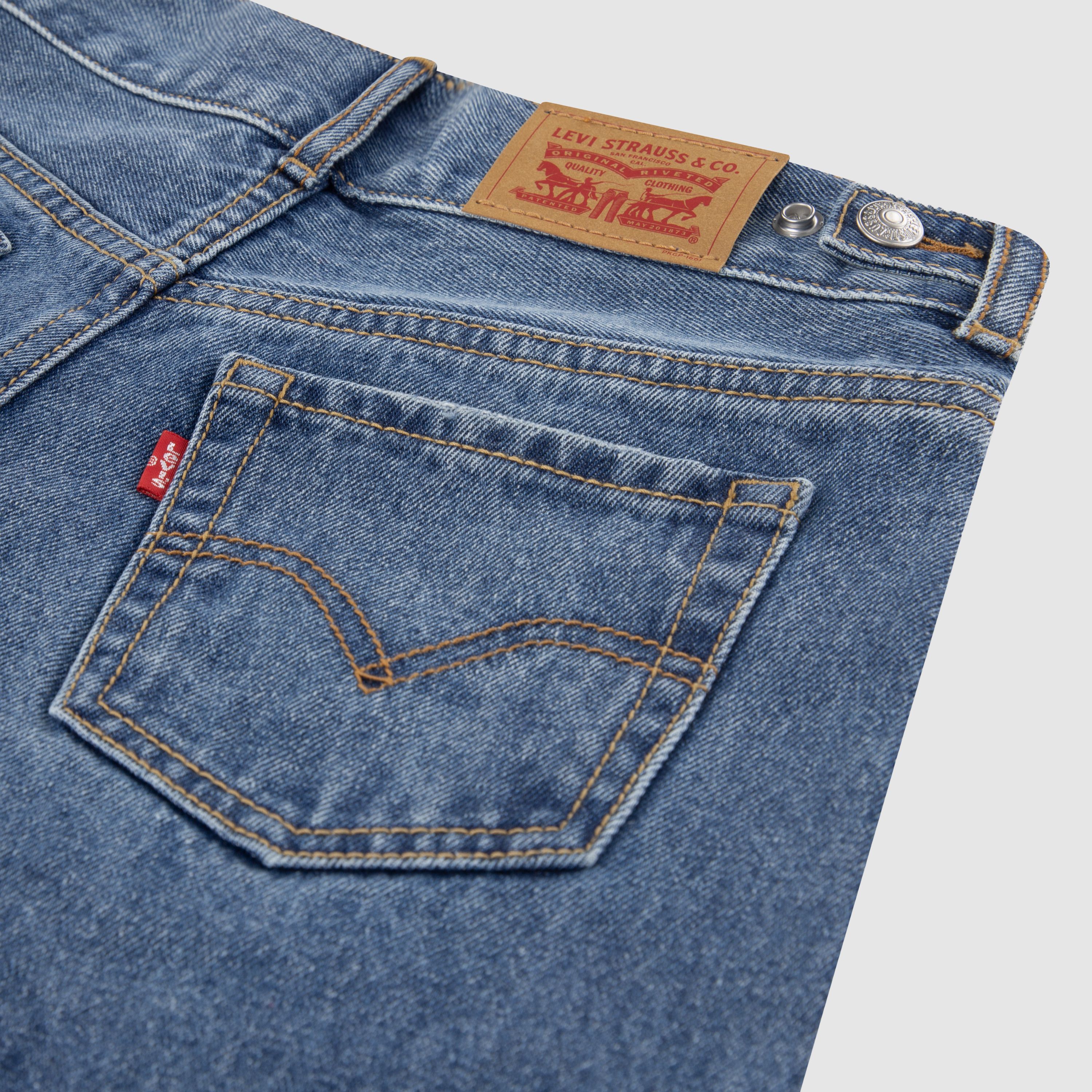 Cinch High Rise Baggy Jeans Big Girls 7-16 4