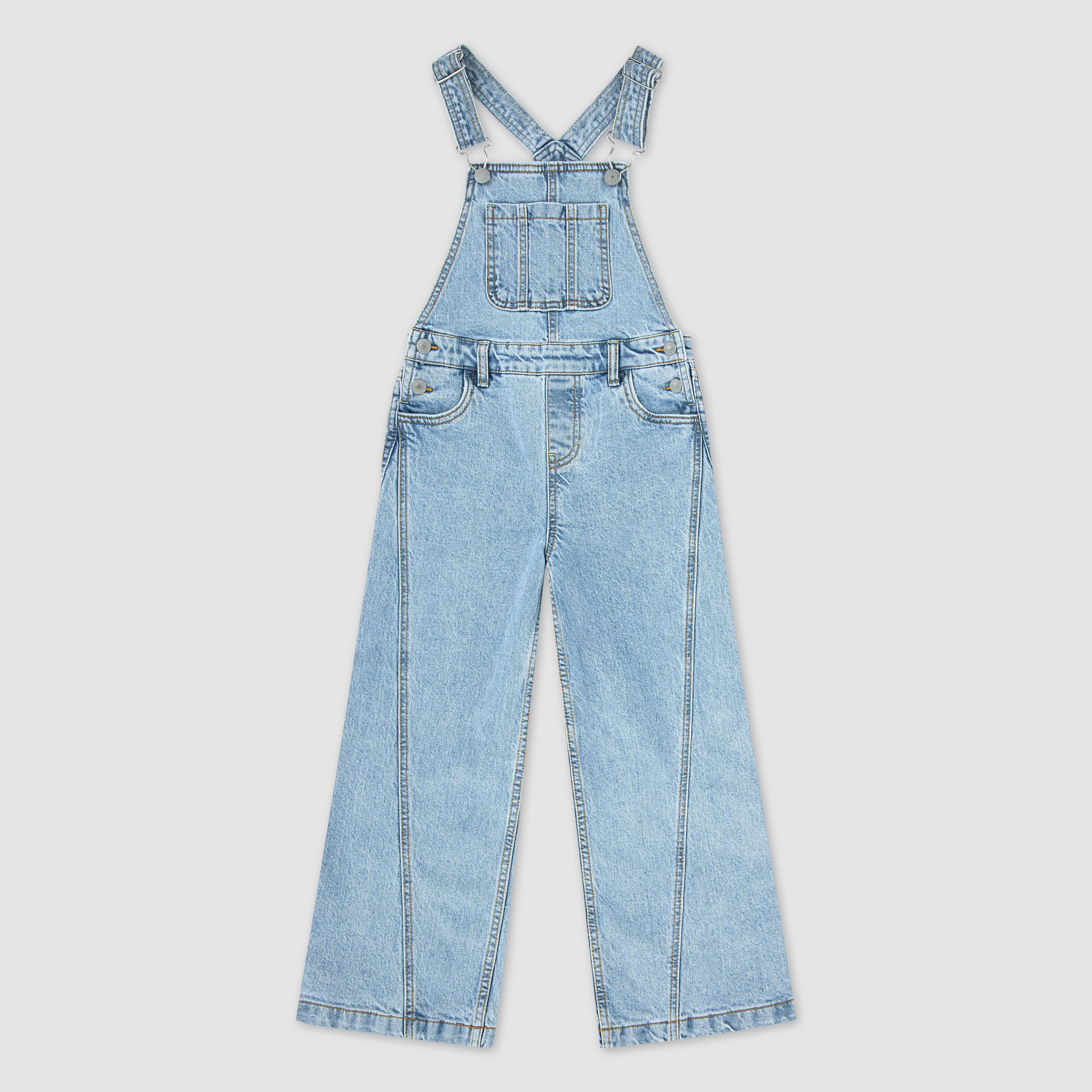 Cargo Overalls Little Girls 4-6X 1