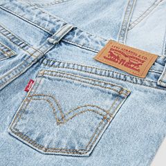 Cargo Overalls Toddler Girls 2T-4T — Far And Wide - Light Wash 3