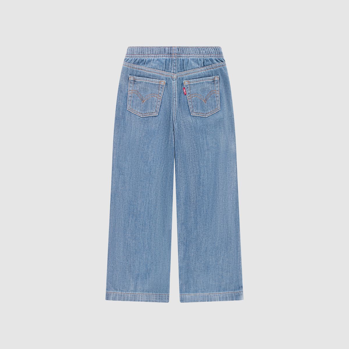High Rise Baggy Jeans Little Girls 4-6X — Canyon Dream - Medium Wash