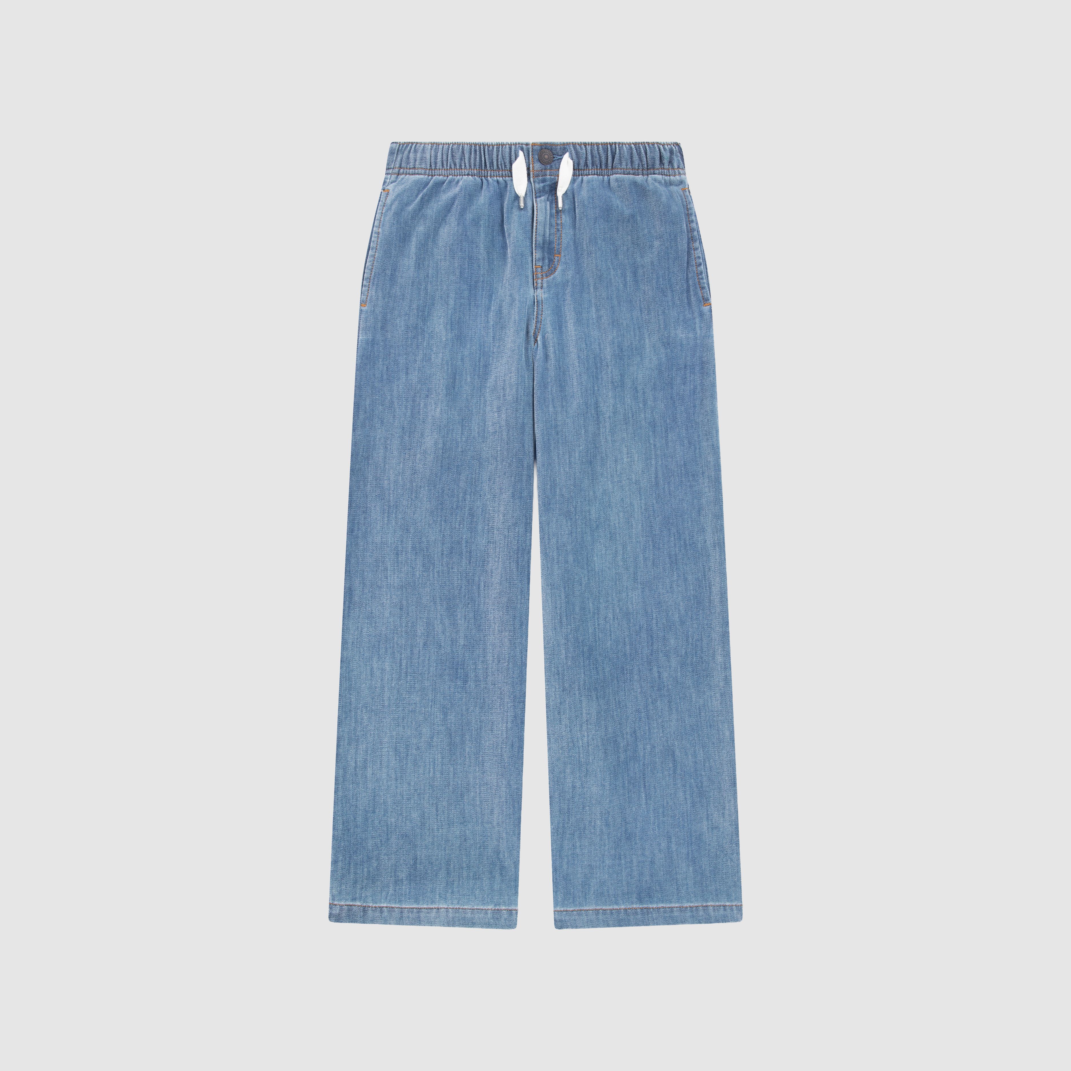 High Rise Baggy Jeans Big Girls 7-16 5