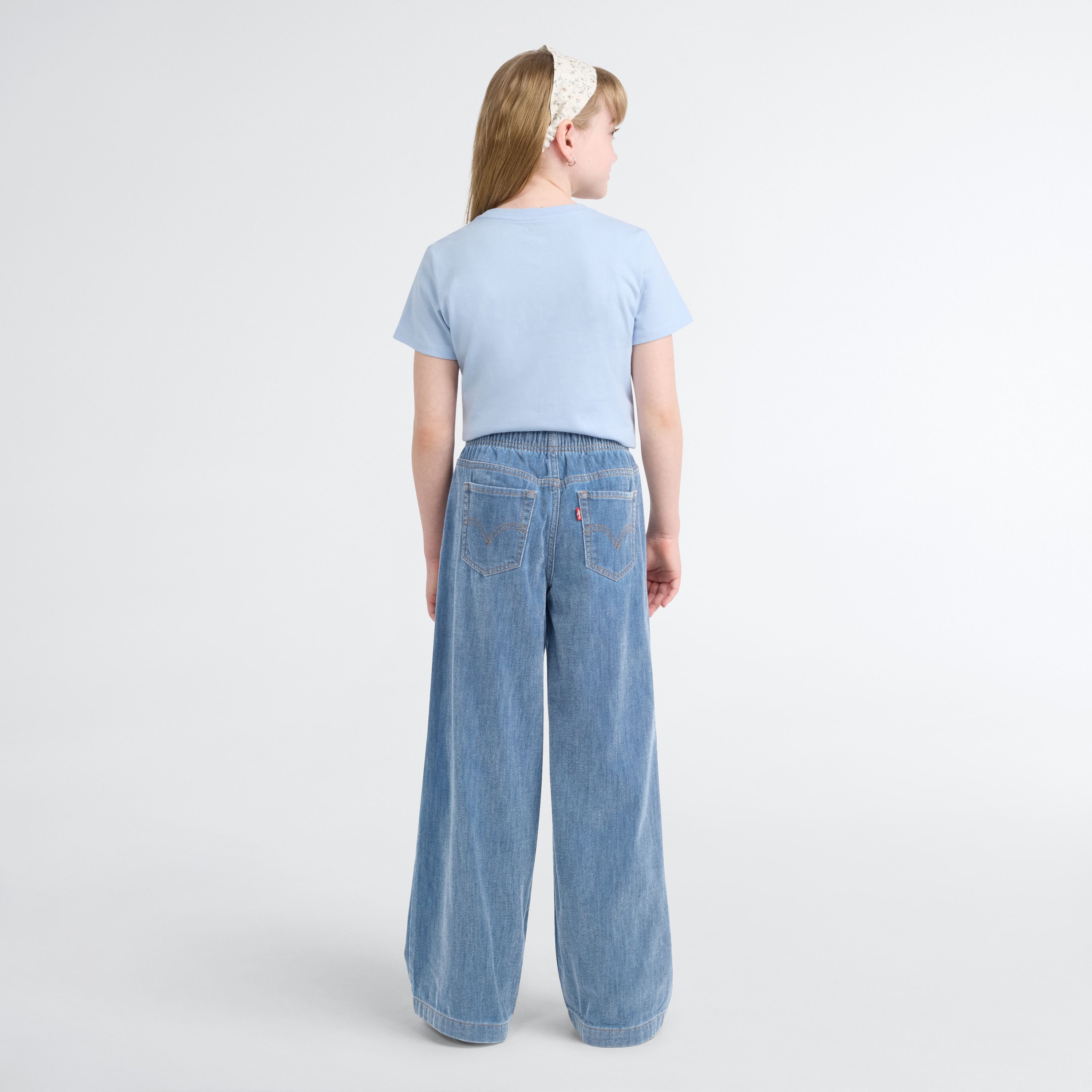 High Rise Baggy Jeans Big Girls 7-16 3