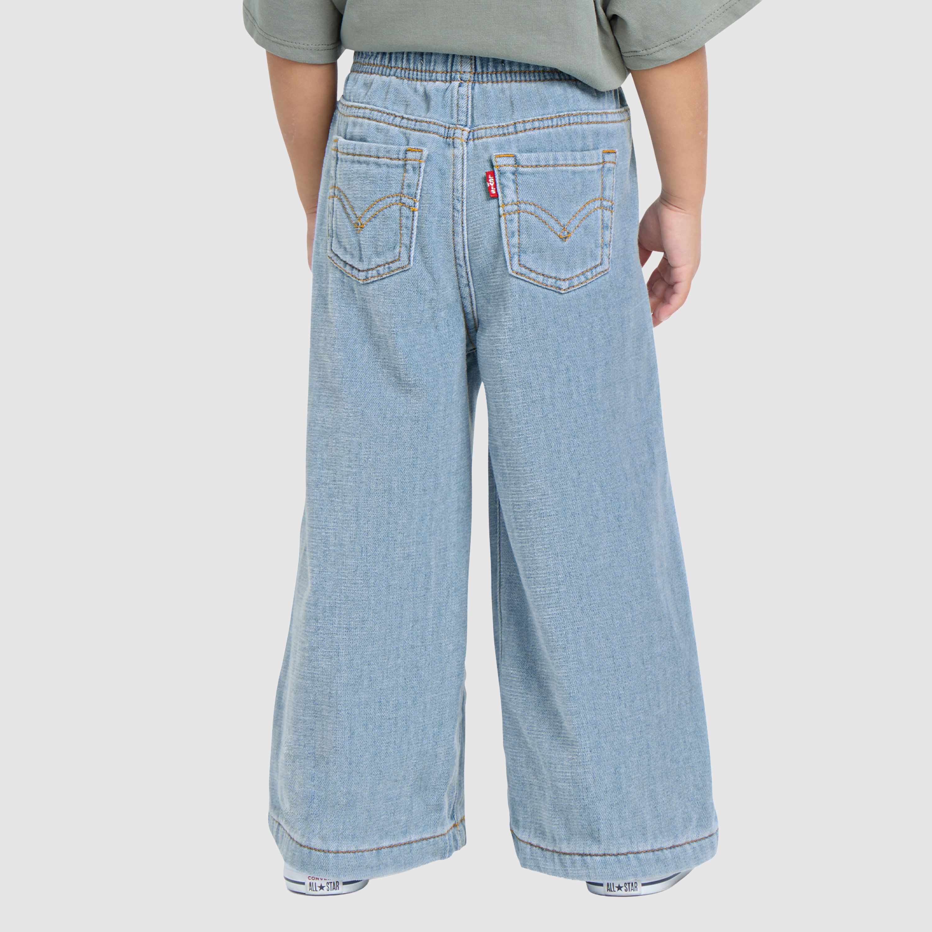 High Rise Baggy Jeans Toddler Girls 2T-4T 3