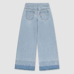 High Rise Baggy Jeans Little Girls 4-6X — Hang Up - Light Wash 2