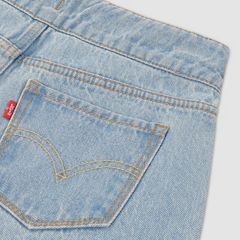 High Rise Baggy Jeans Little Girls 4-6X — Hang Up - Light Wash 3