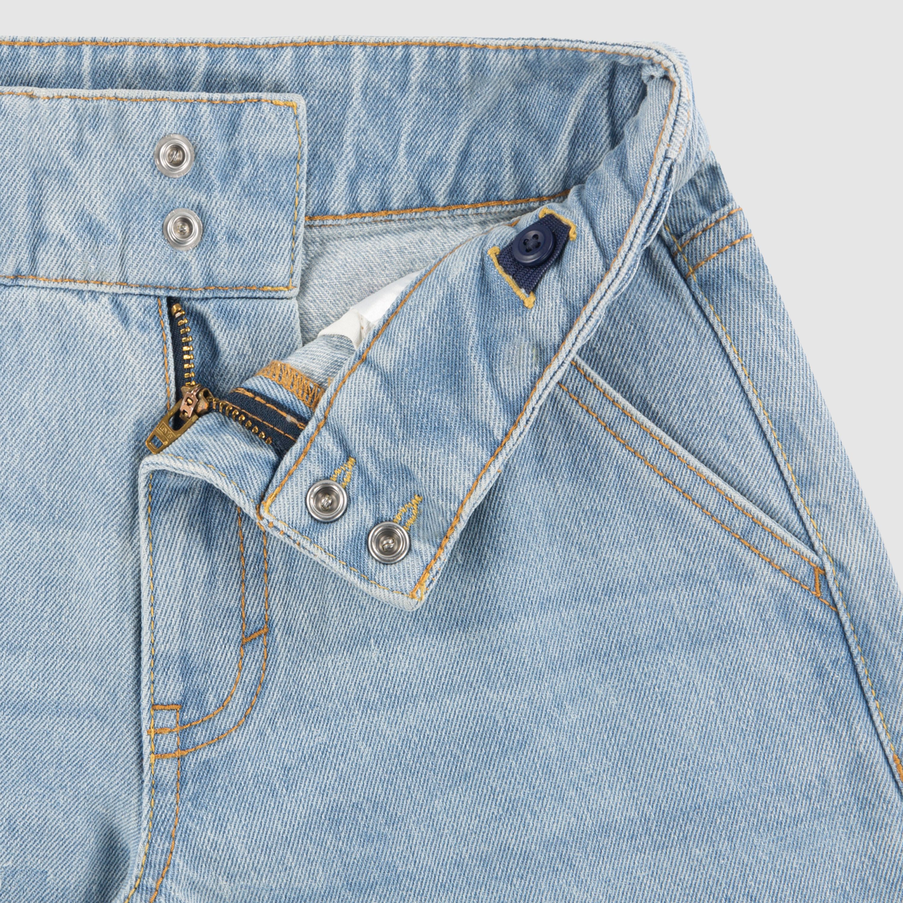 High Rise Baggy Jeans Big Girls 7-16 3