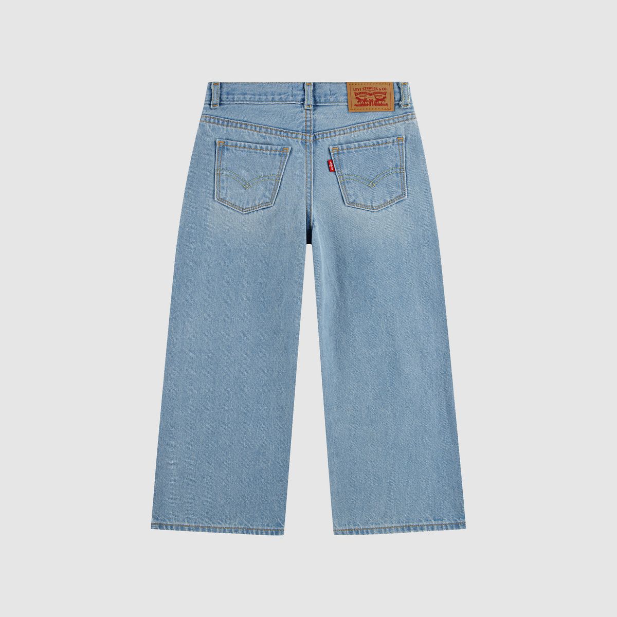 High Rise Baggy Jeans Little Girls 4-6X — Marin Babe - Medium Wash