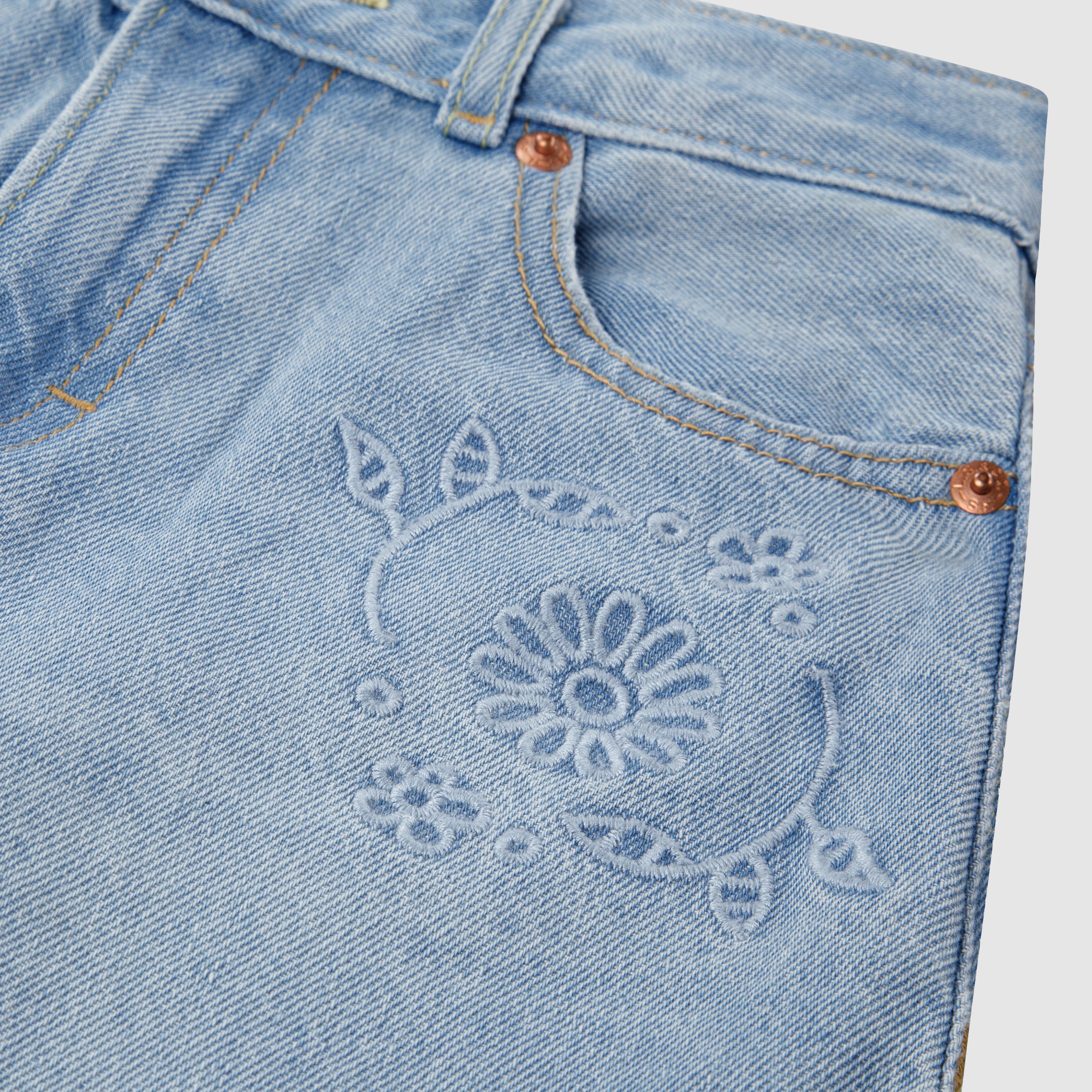 High Rise Baggy Jeans Little Girls 4-6X 4