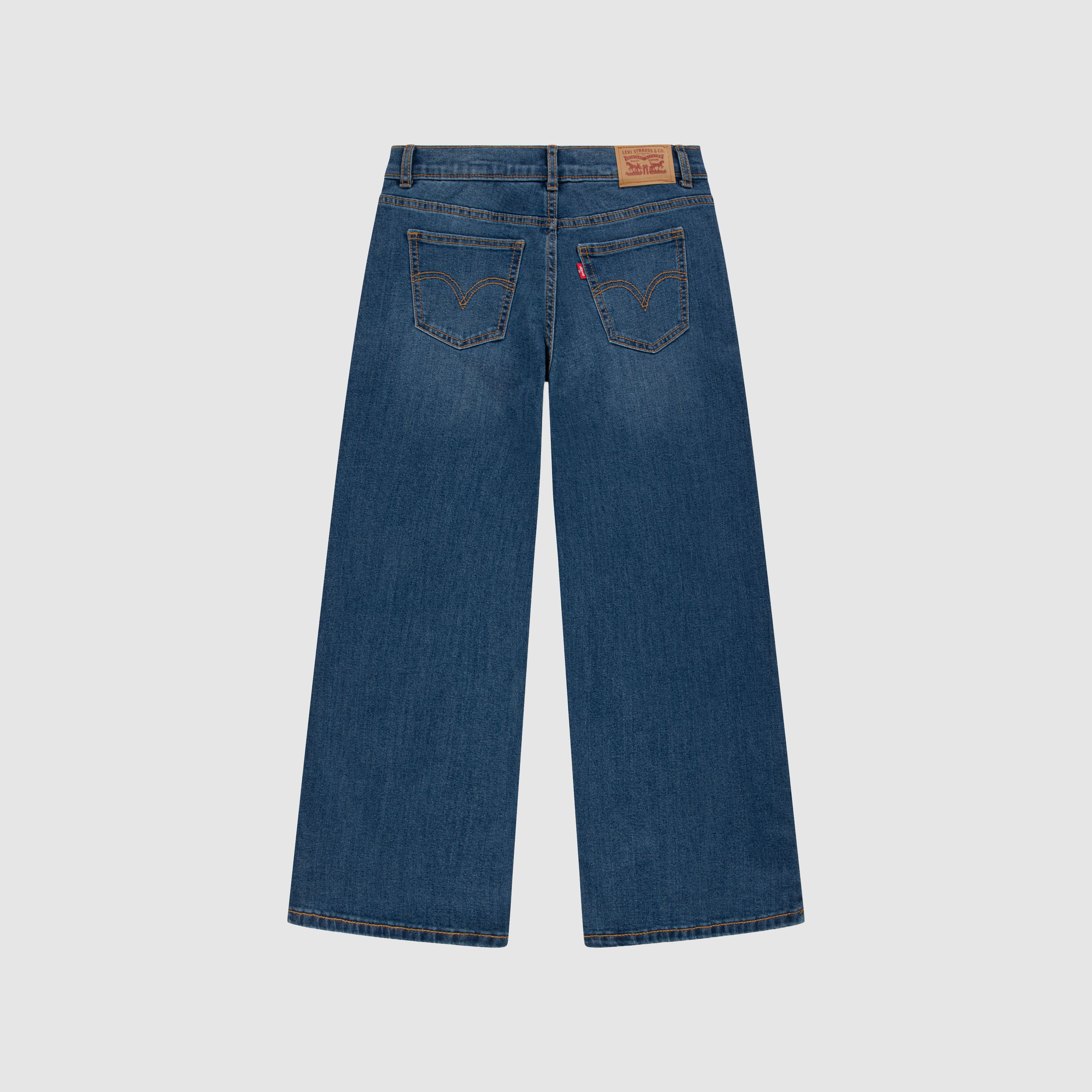 High Rise Baggy Jeans Big Girls 7-16 7