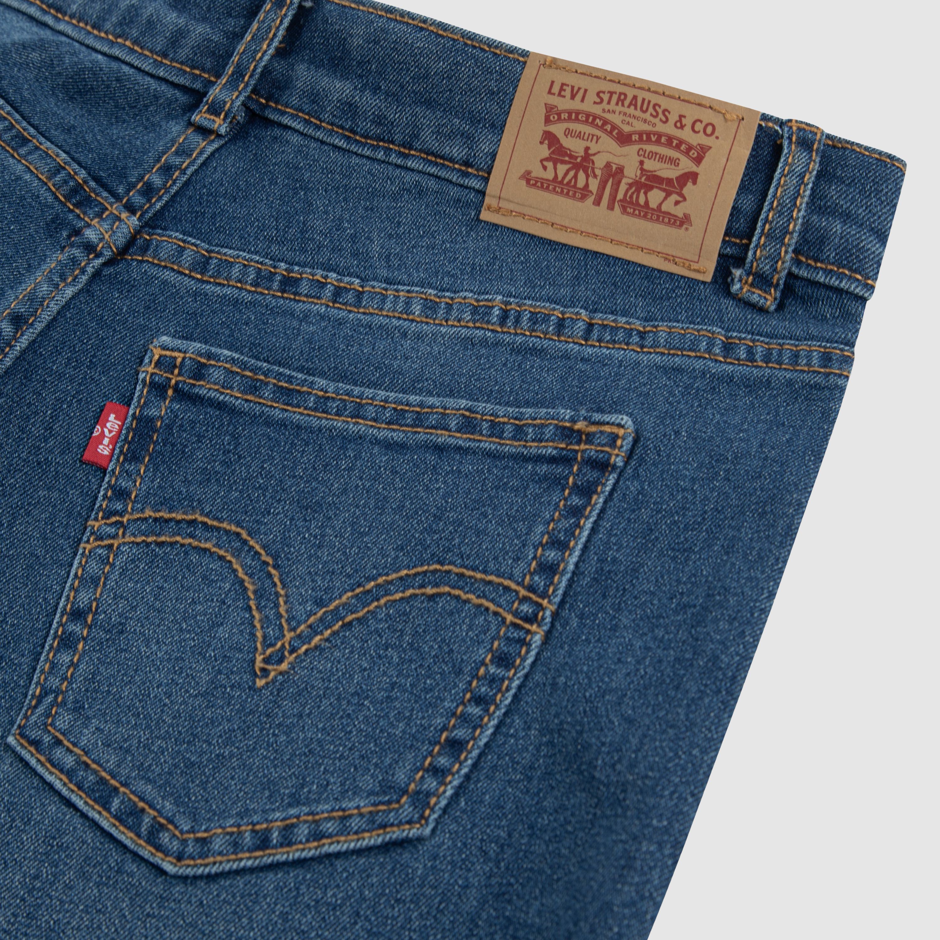 High Rise Baggy Jeans Big Girls 7-16 9