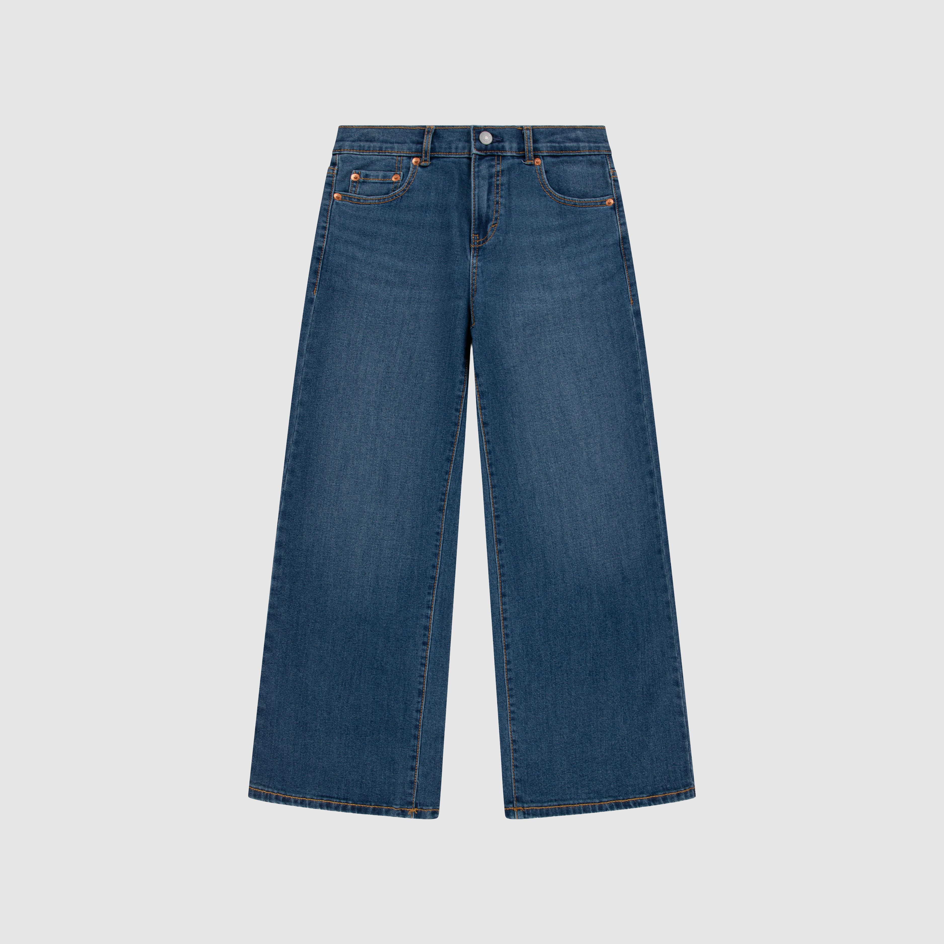High Rise Baggy Jeans Big Girls 7-16 6