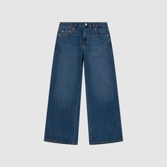 High Rise Baggy Jeans Big Girls 7-16 — Pacific Highway - Dark Wash 6