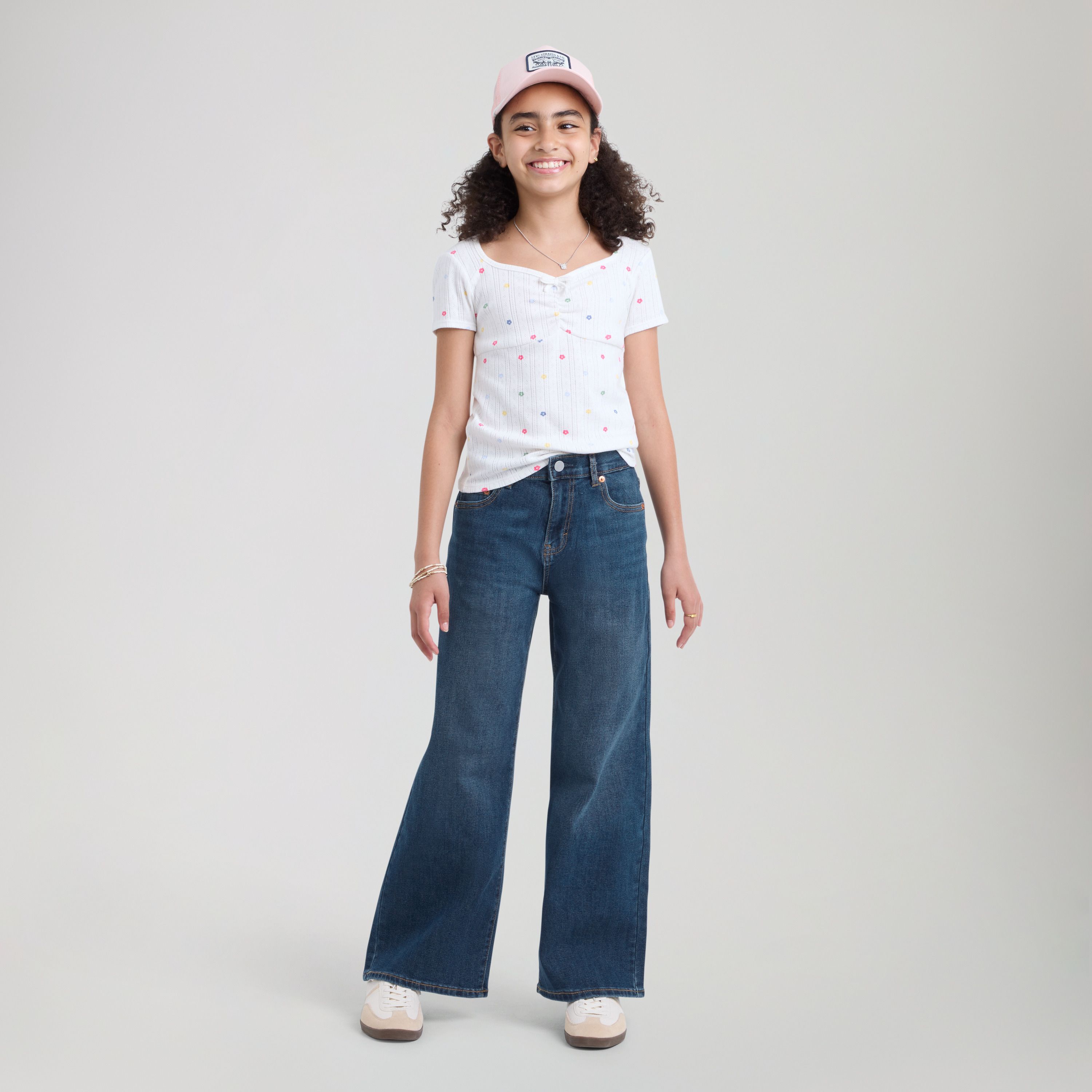 High Rise Baggy Jeans Big Girls 7-16 5