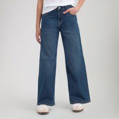 High Rise Baggy Jeans Big Girls 7-16 — Pacific Highway - Dark Wash 2