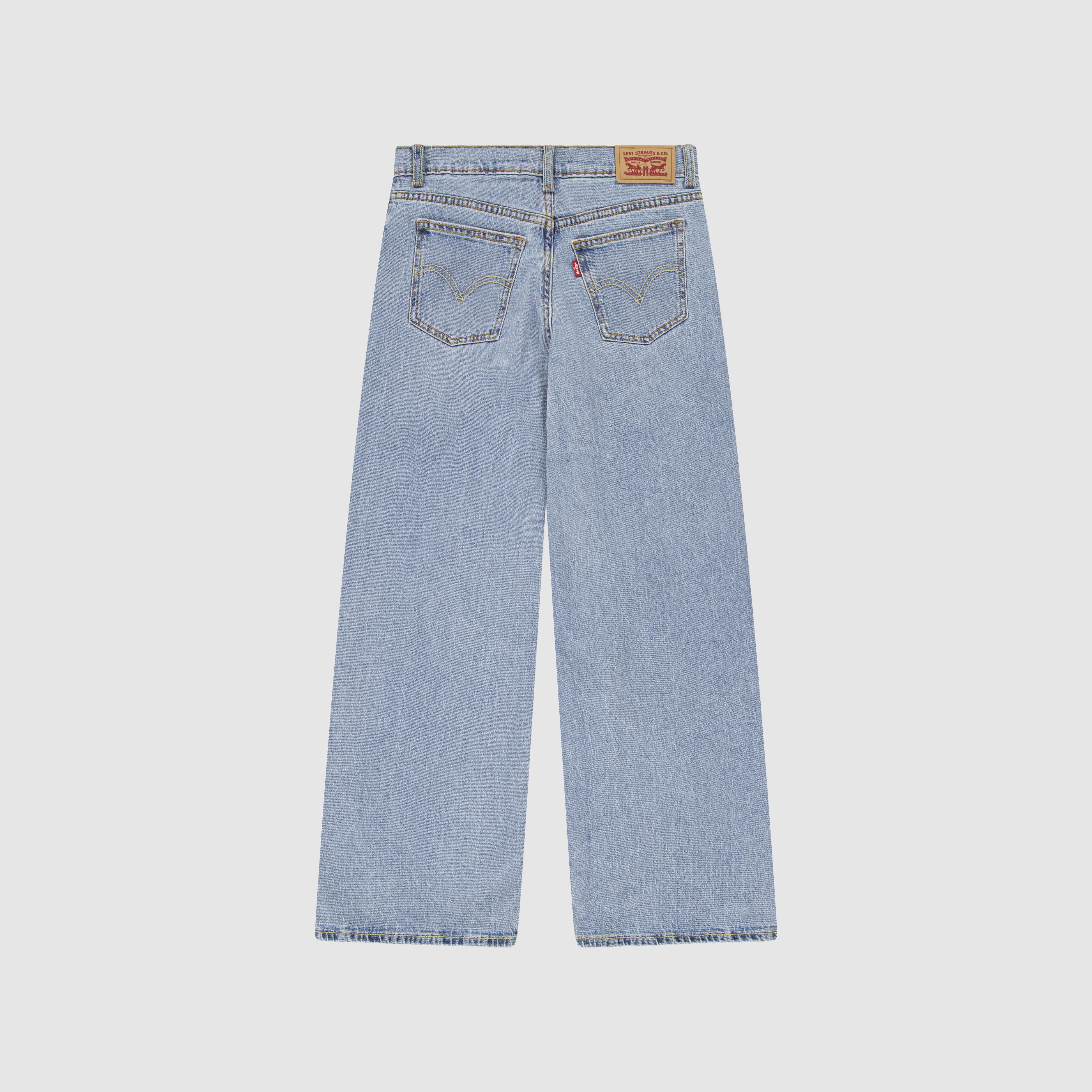 High Rise Baggy Jeans Big Girls 7-16 6