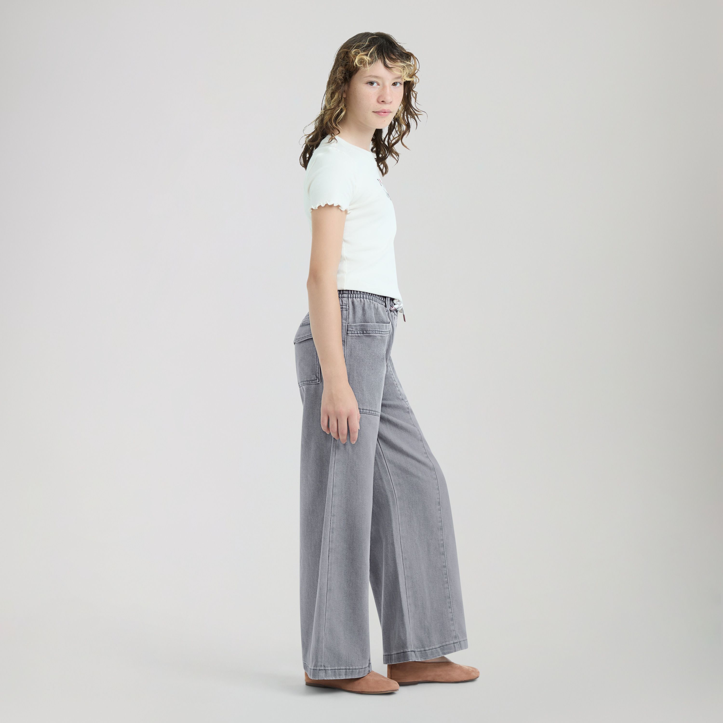 Pull-On '94 Baggy Wide Leg Big Girls 7-16 4