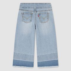 High Rise Baggy Jeans Toddler Girls 2T-4T — Hang Up - Light Wash 2