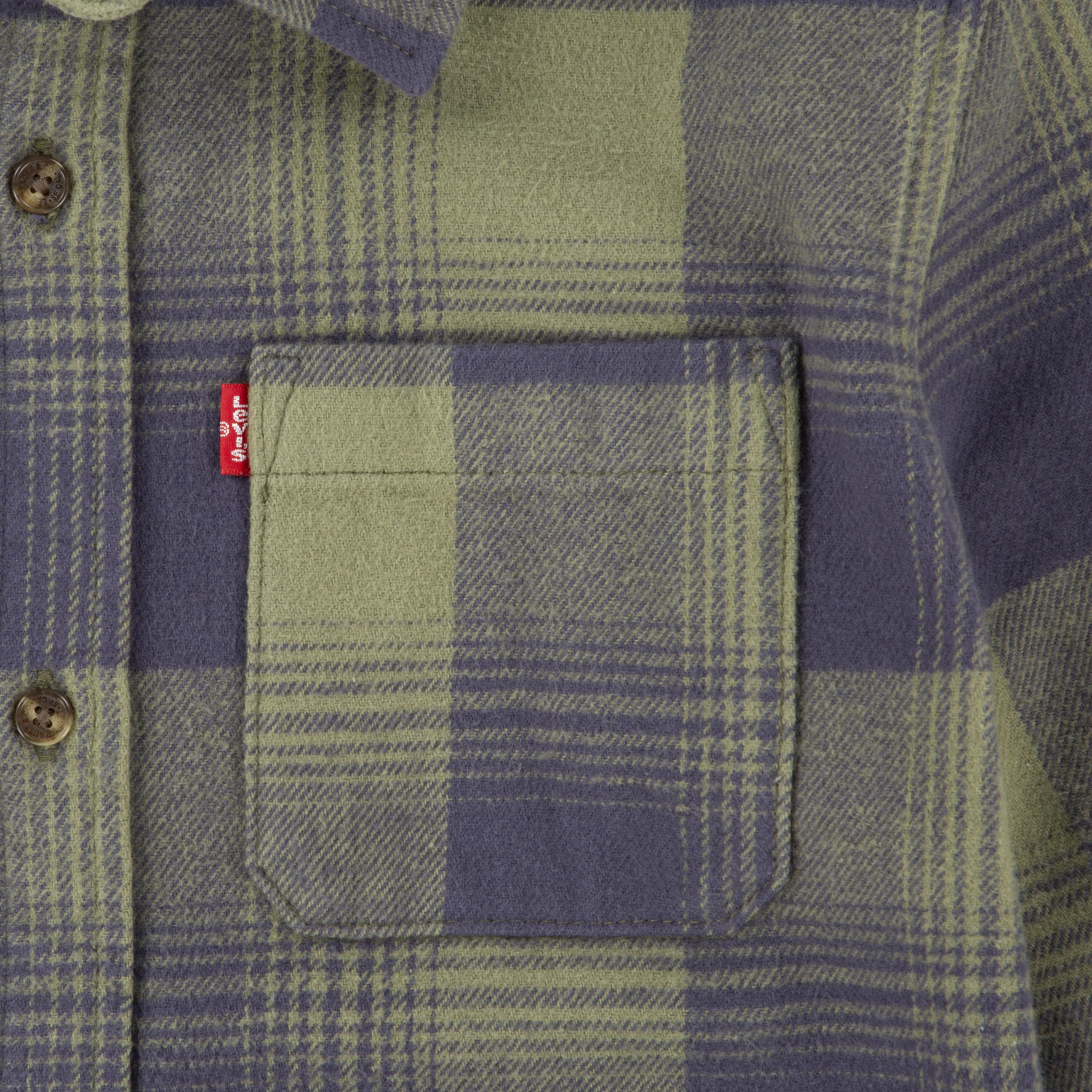 Plaid Flannel Shirt Big Boys 8-20 6