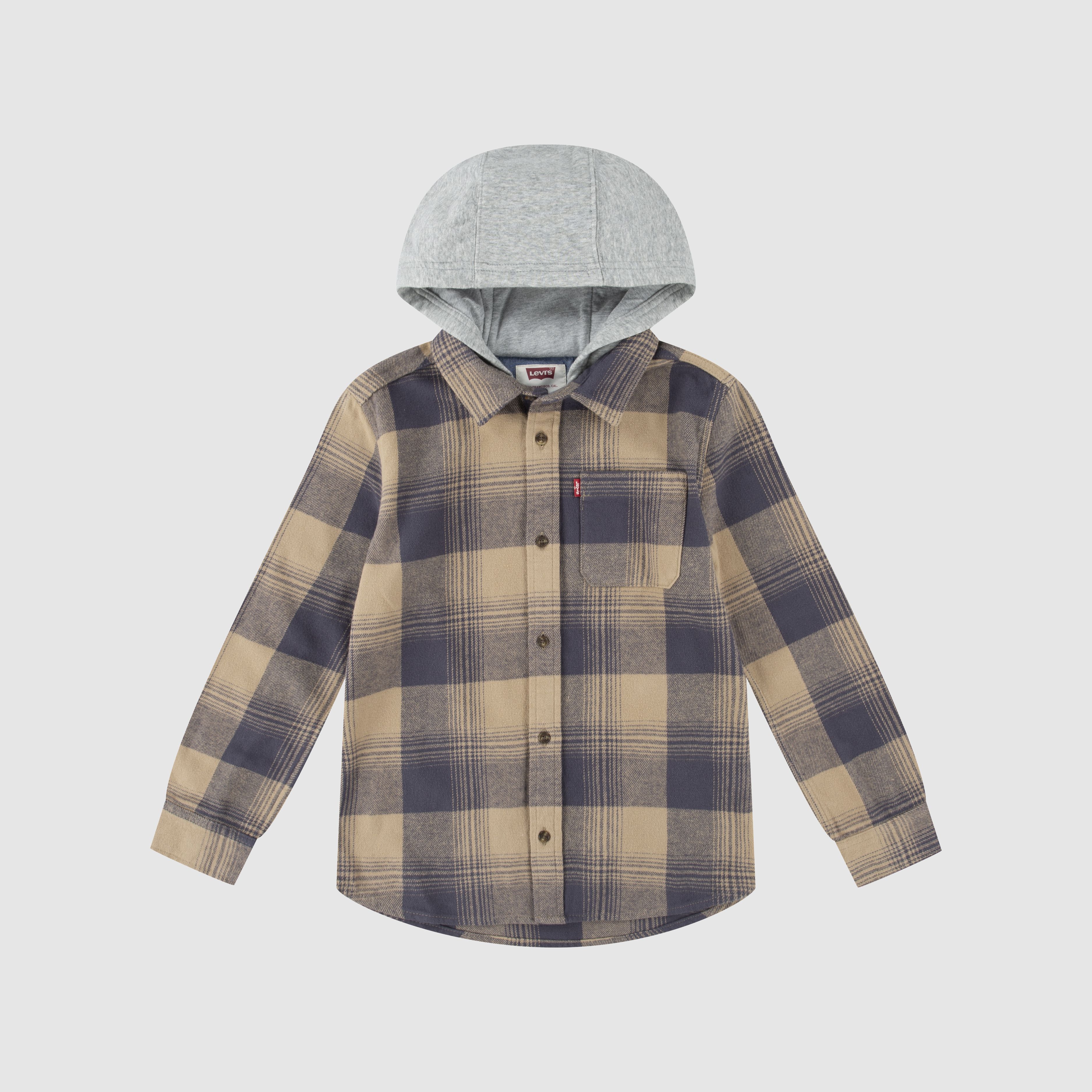 Plaid Flannel Shirt Big Boys 8-20 4