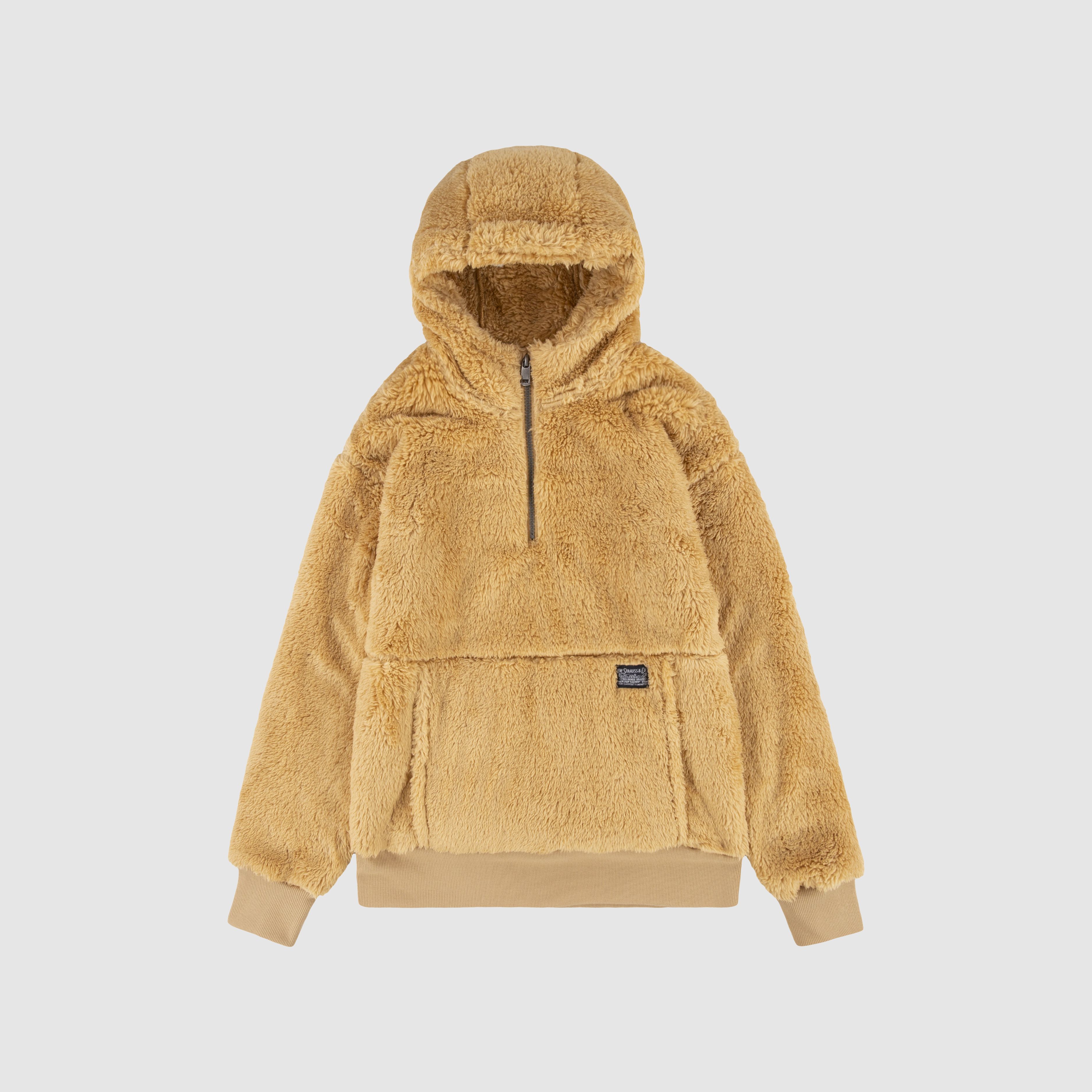 Sherpa 1/4 Zip Hoodie Big Boys 8-20 1