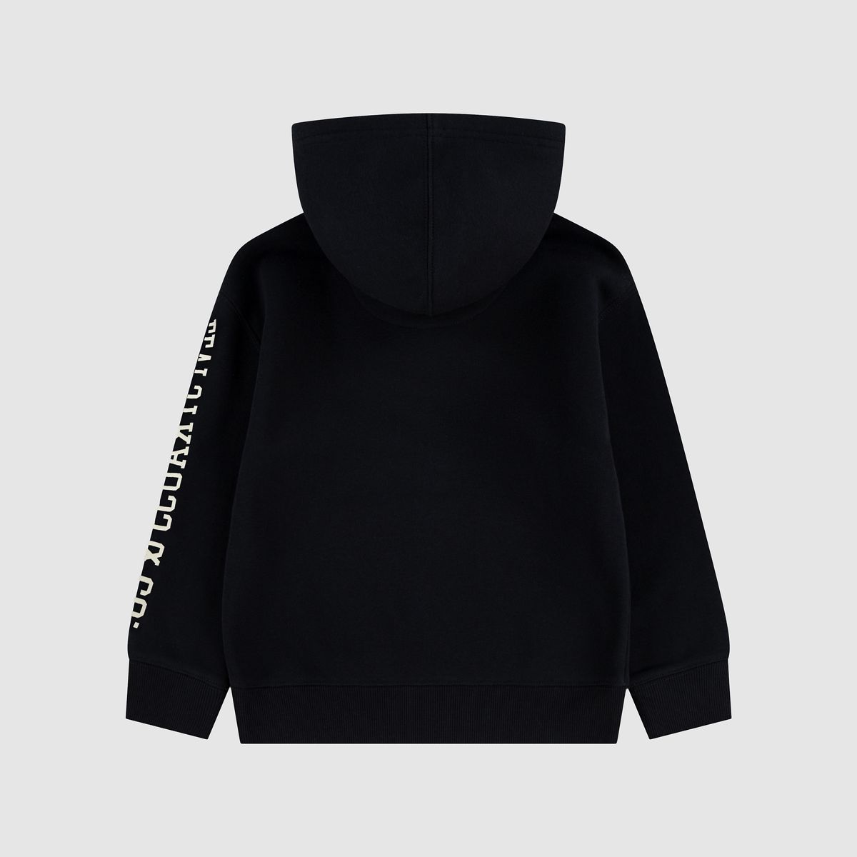 Sleeve Hit Hoodie Little Boys 4-7 — Jet Black - Black