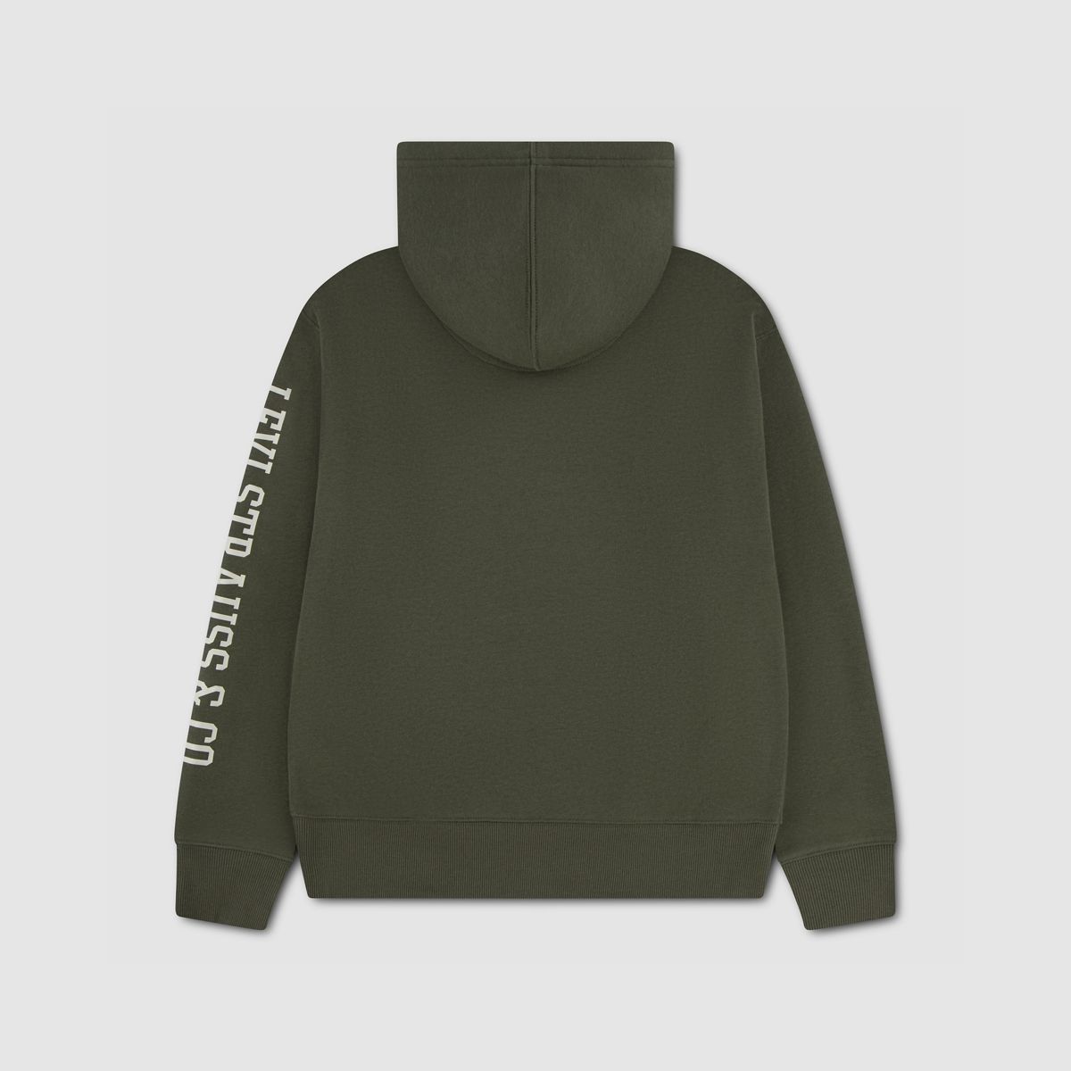 Sleeve Hit Hoodie Little Boys 4-7 — Olive Night - Green