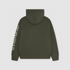Sleeve Hit Hoodie Little Boys 4-7 — Olive Night - Green 2