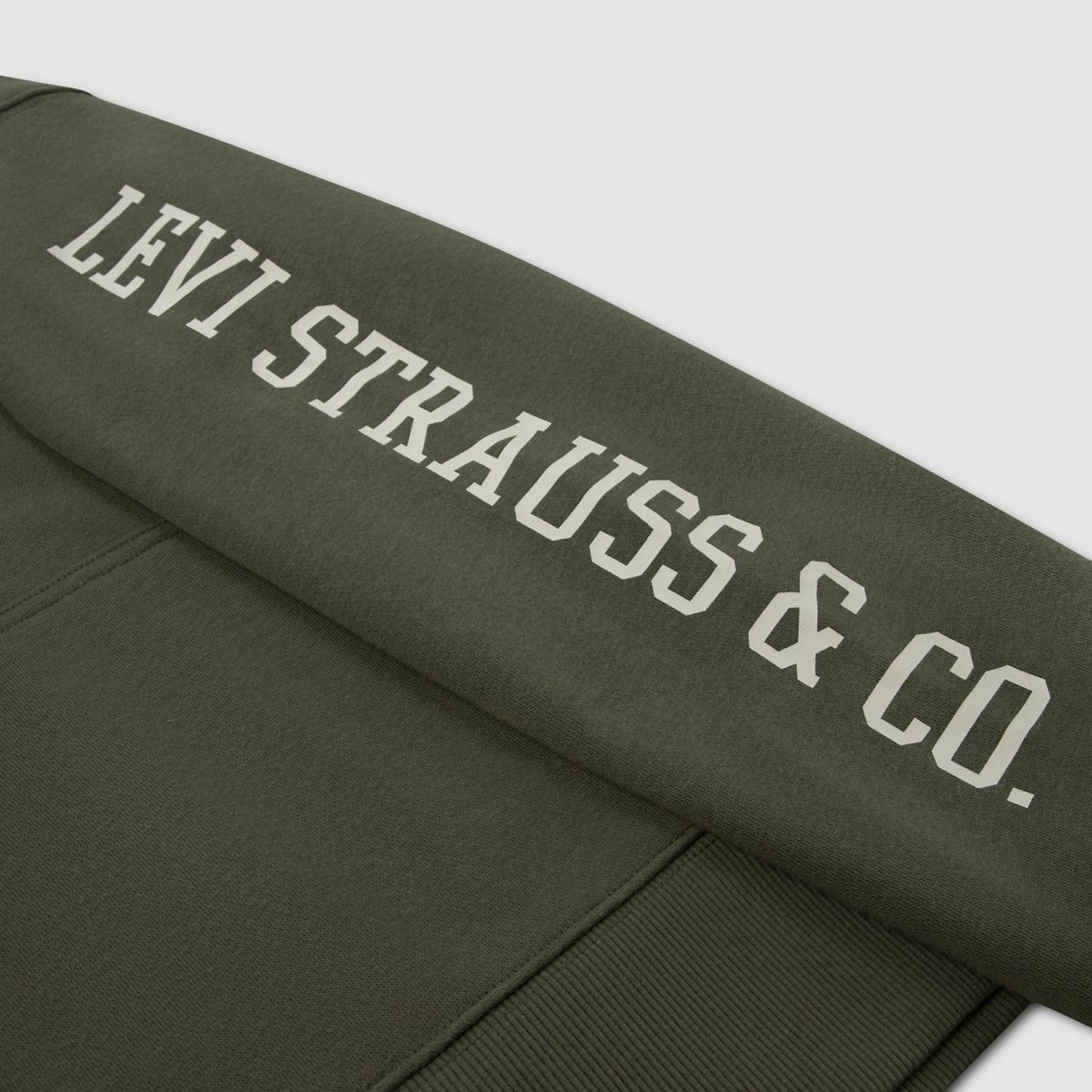 Sleeve Hit Hoodie Little Boys 4-7 — Olive Night - Green