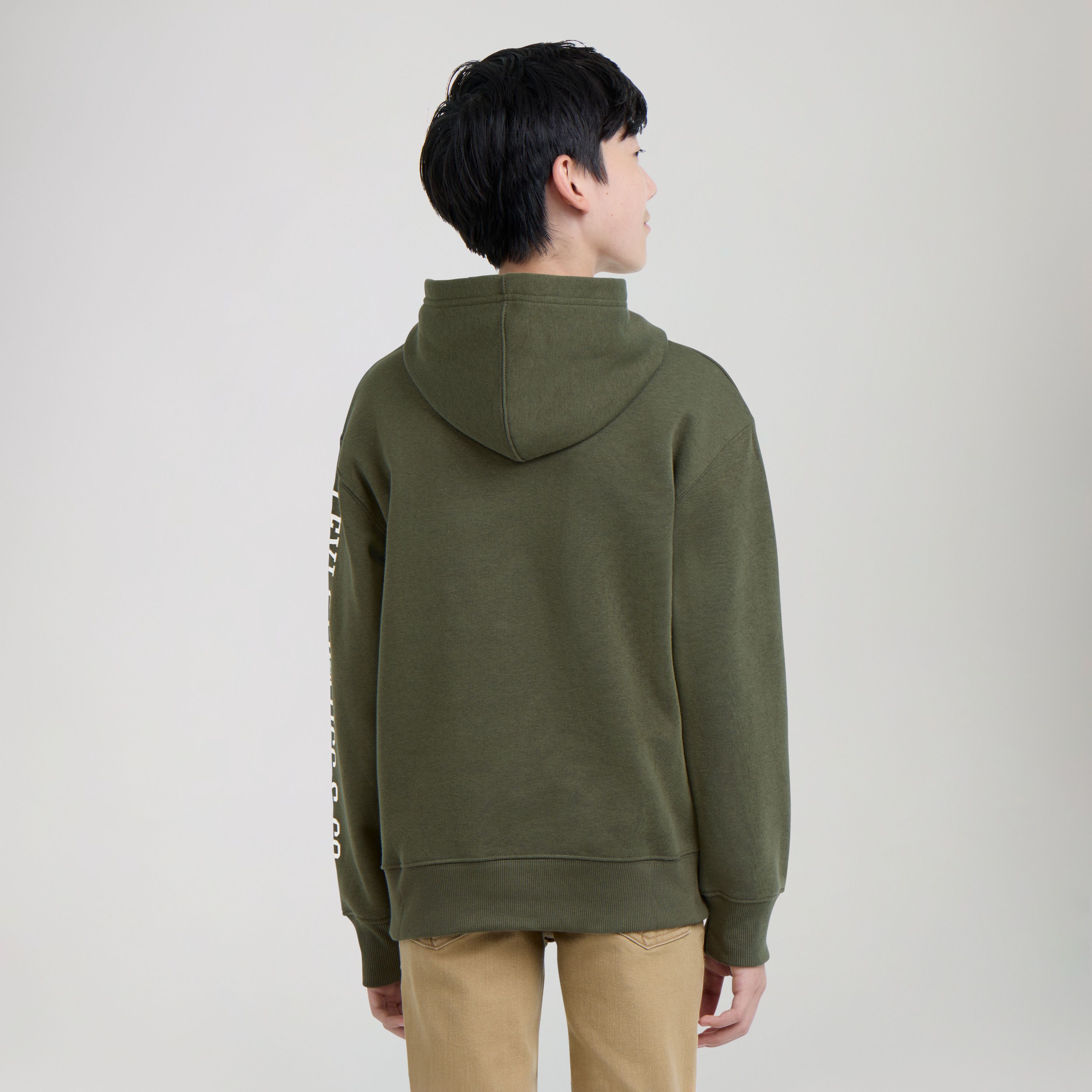 Sleeve Hit Hoodie Big Boys 8-20 3