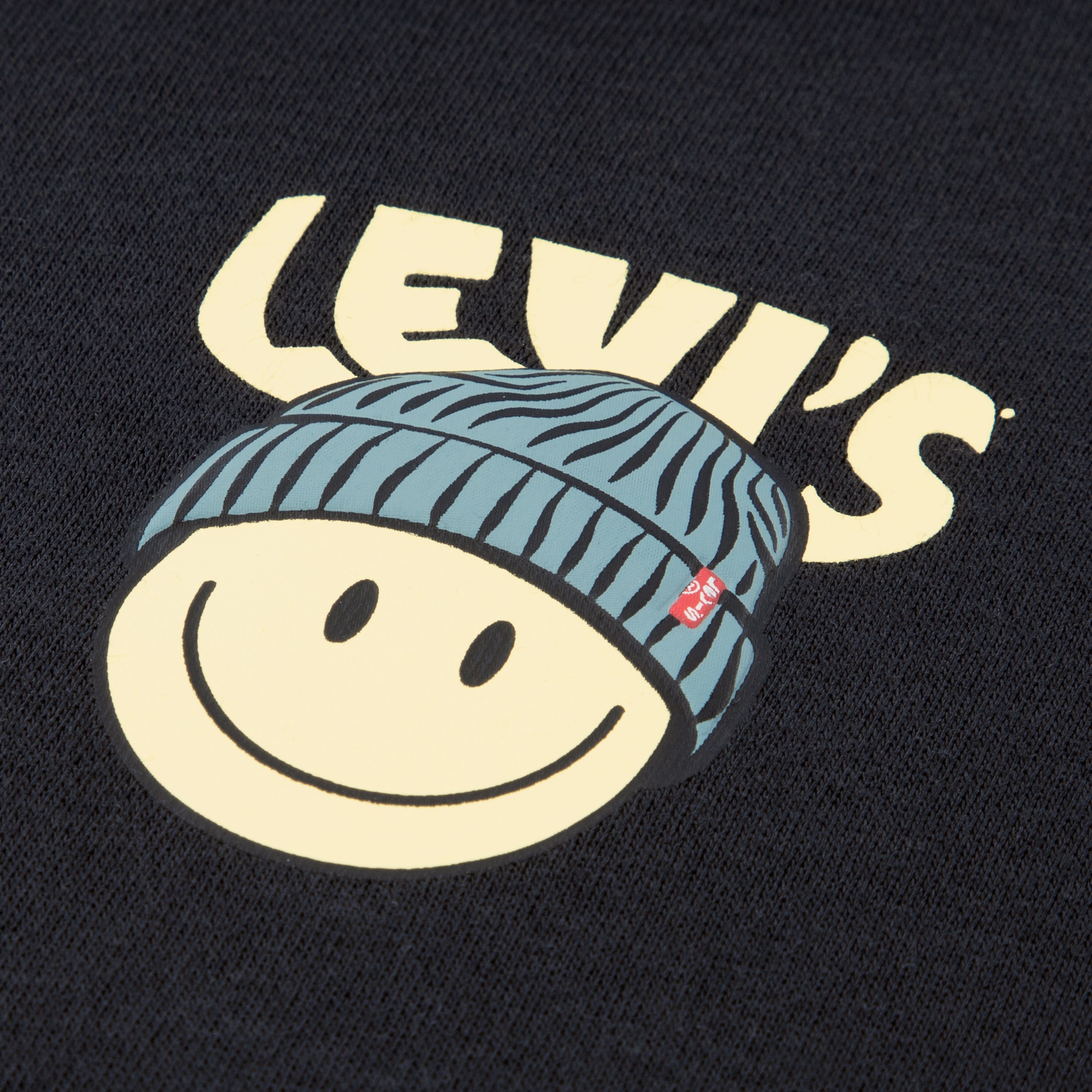Winter Smiley Hoodie Big Boys 8-20 3